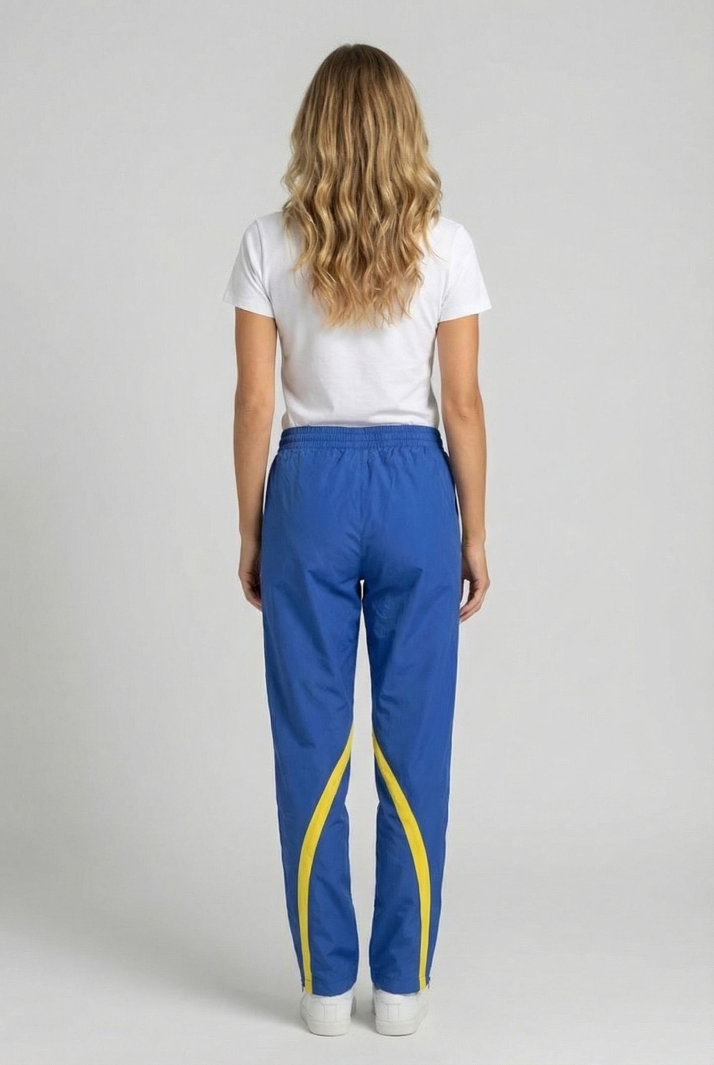 UNISEX SWEDEN WARM UP PANT ROYAL YELLOW 3