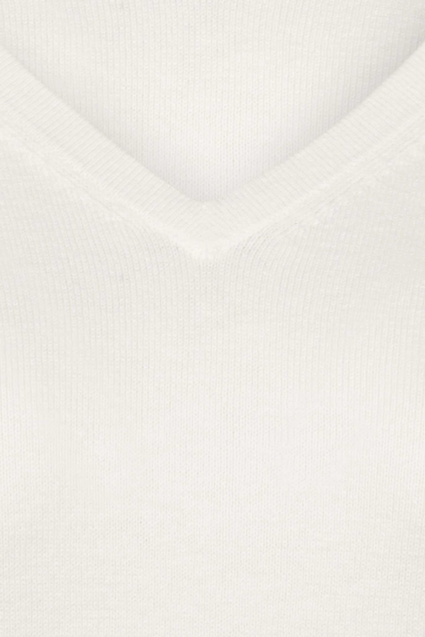 V-NECK SWEATER OFF WHITE 3