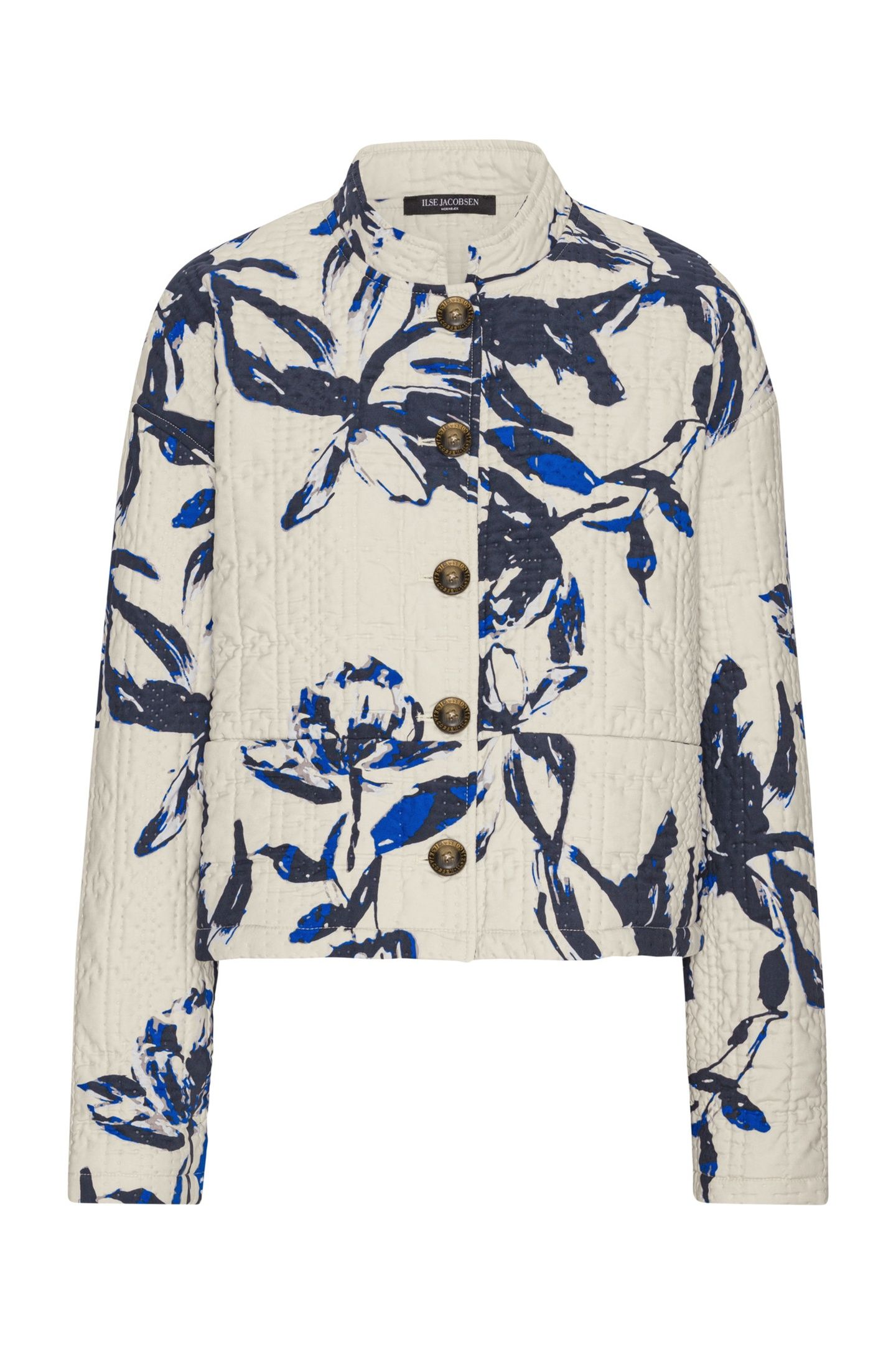 RAIN&OUTERWEAR QUILTTO01P BEIGE ARTSY STROKE FLOWER 9