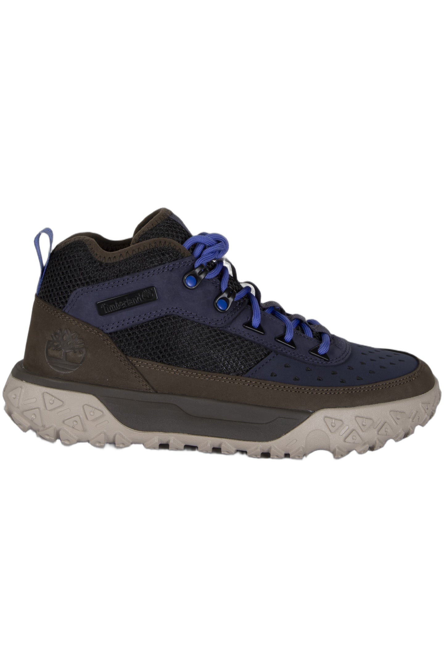 GREENSTRIDE MOTION 6 MID LACE UP SNEAKER DARK BLUE NUBUCK 1
