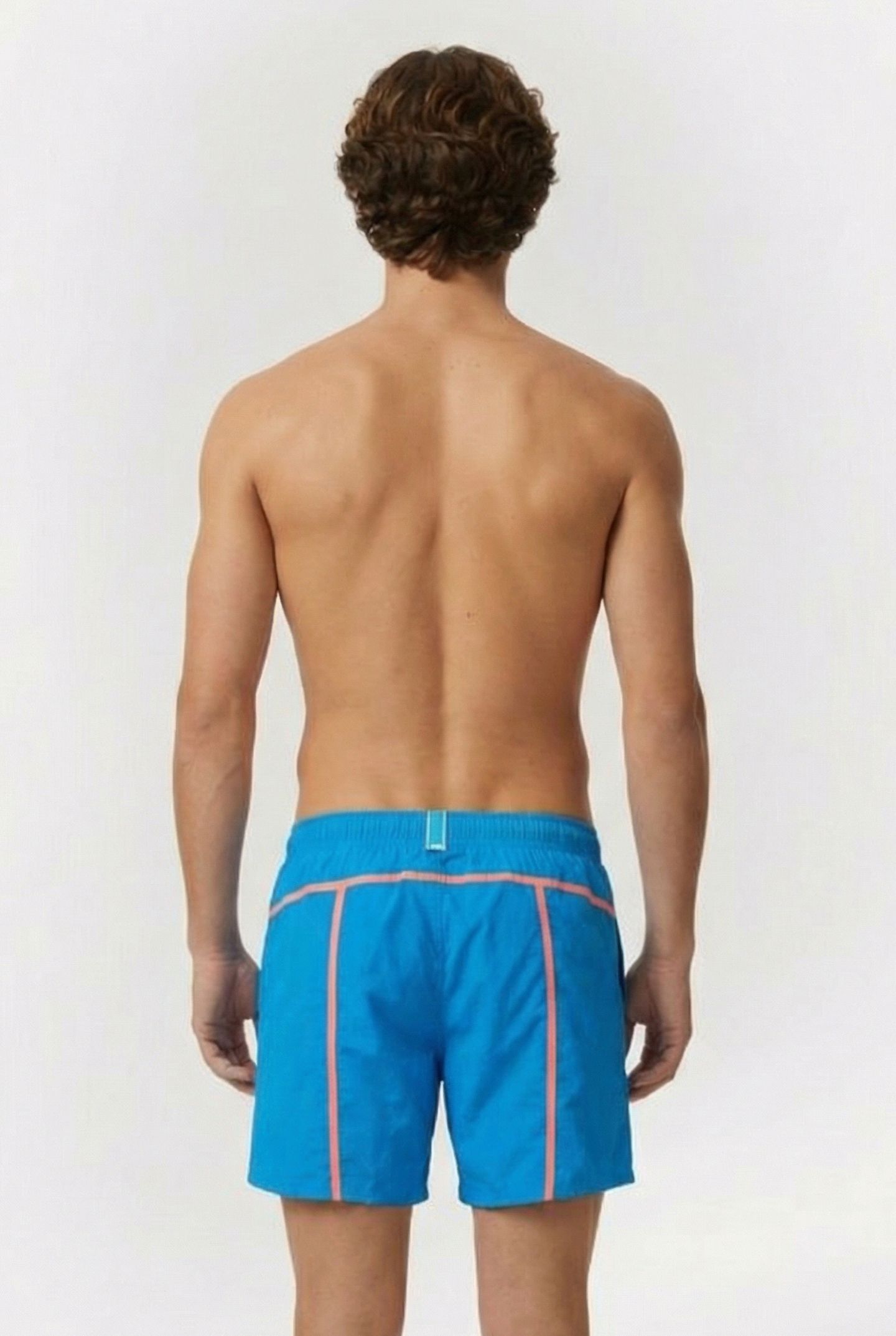 MEN'S ARENA PRO-FILE BEACH L-SHORT BLUE LAKE-CALYPSO CORAL 2