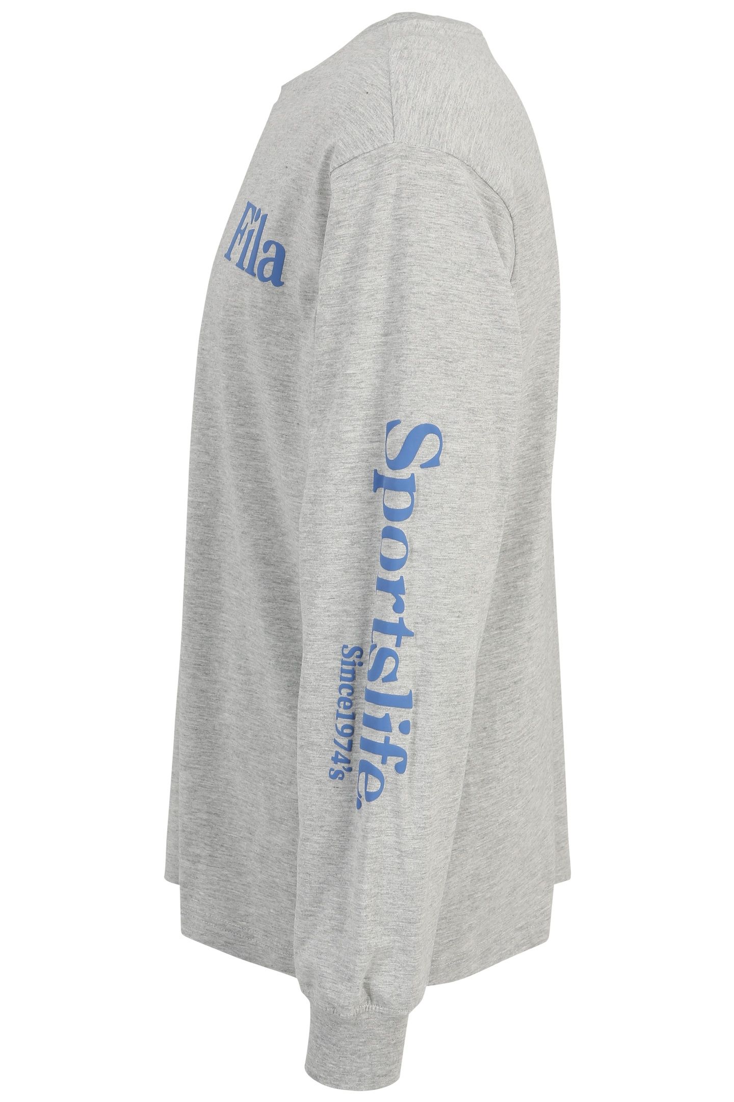 LAON OVERSIZED LONG SLEEVE LIGHT GREY MELANGE 4