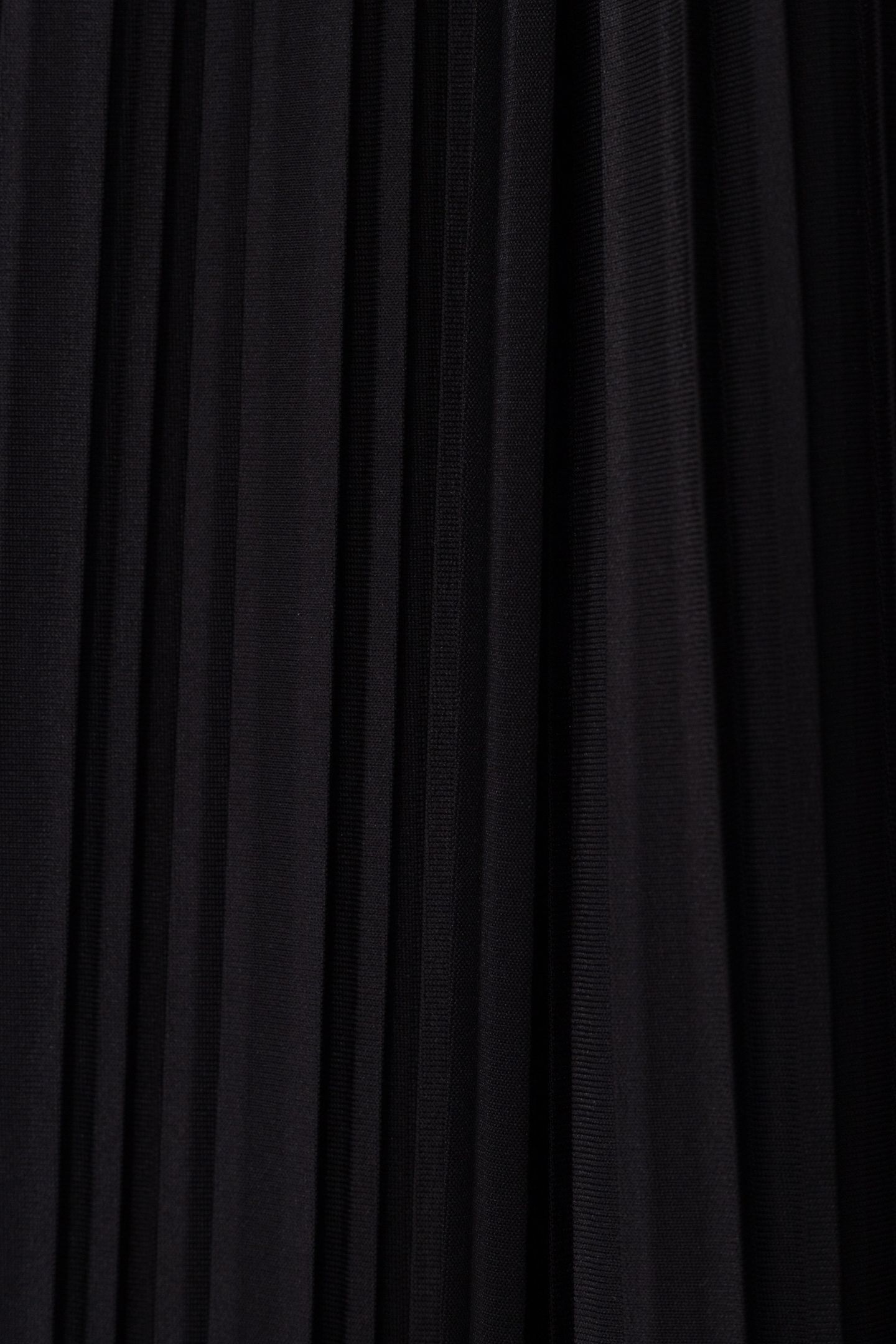 BLACK PLEATED WRAPAROUND MIDI SKIRT BLACK 9