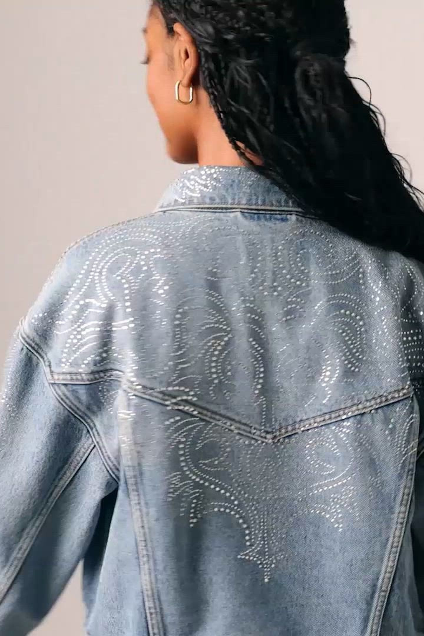 SHRUNKEN 90S NO PLEAT WESTERN CRYSTAL TR 4