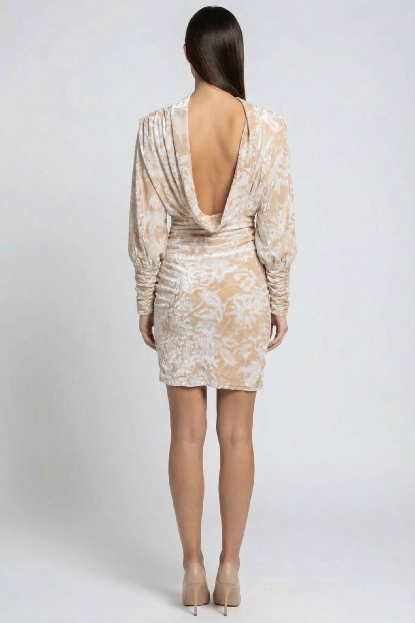 NARIVO DRESS ECRU 2