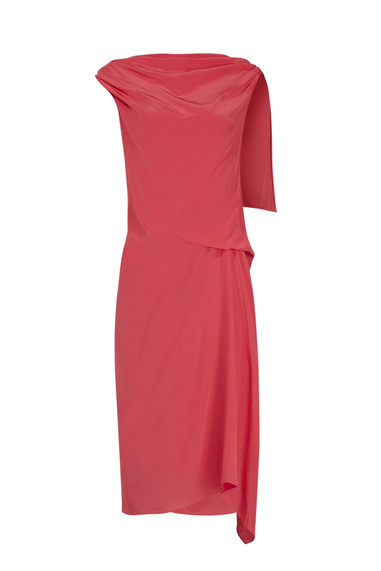 FOY SILK DRESS ROSELAND PINK 1