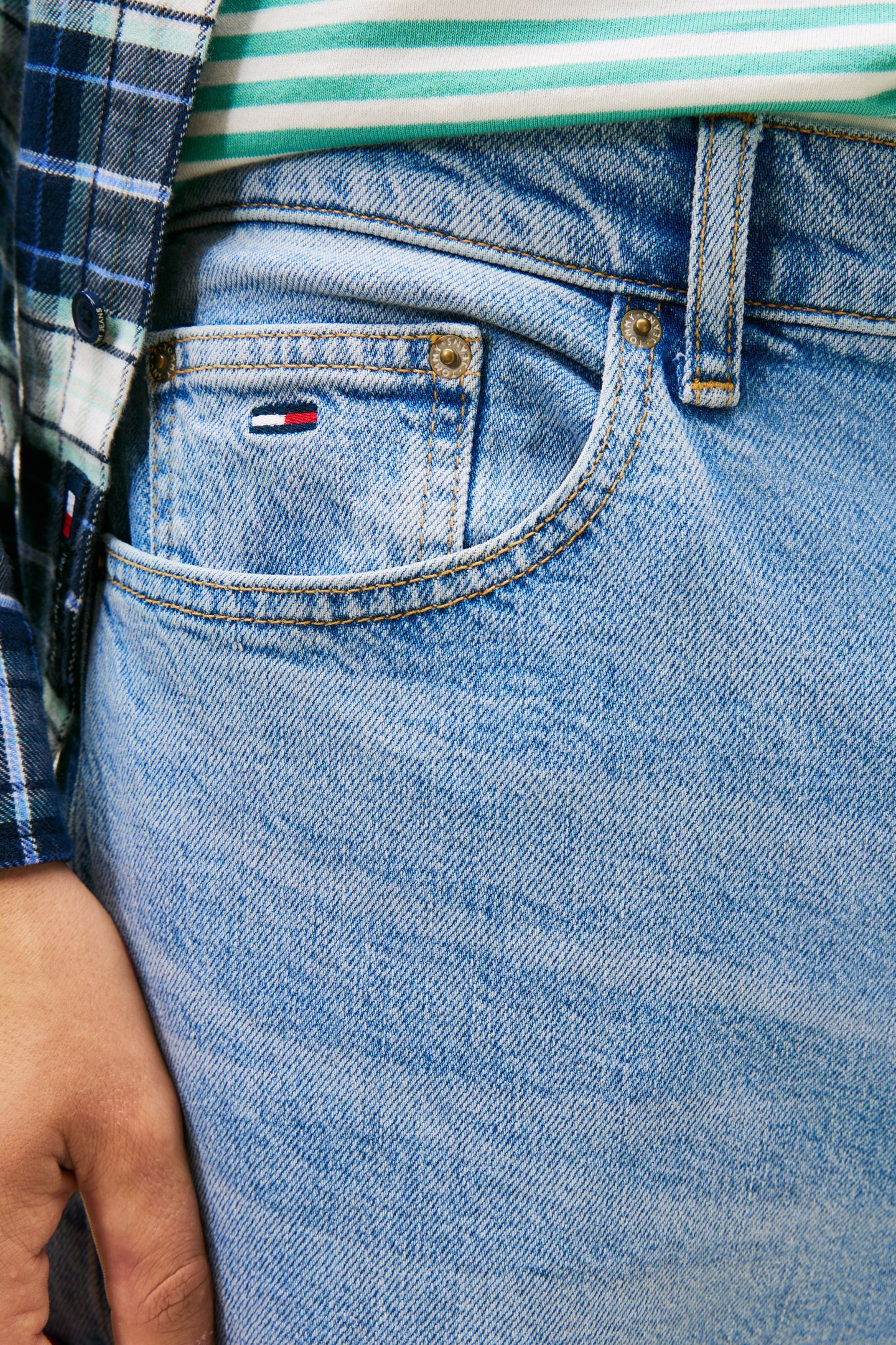 SONNY REGULAR TAPERED JEANS DENIM LIGHT 5