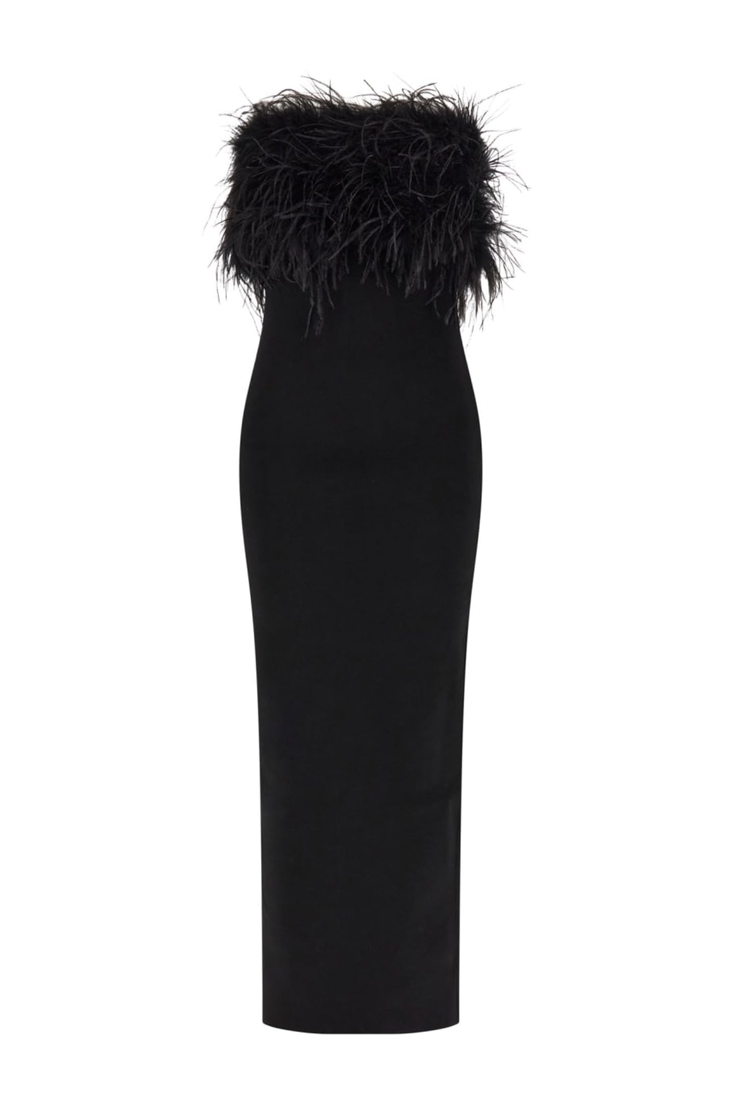MARCIANO BY GUESS EVITA BANDAGE GOWN JET BLACK 1