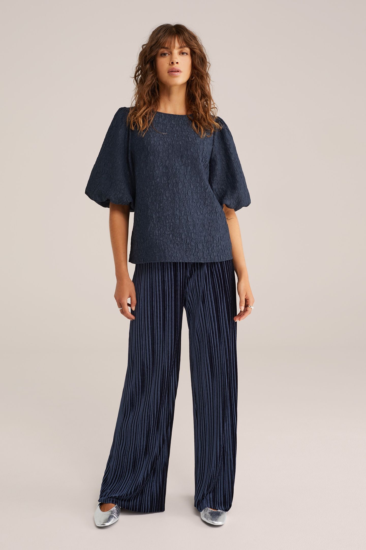 BLOUSE DARK BLUE 3