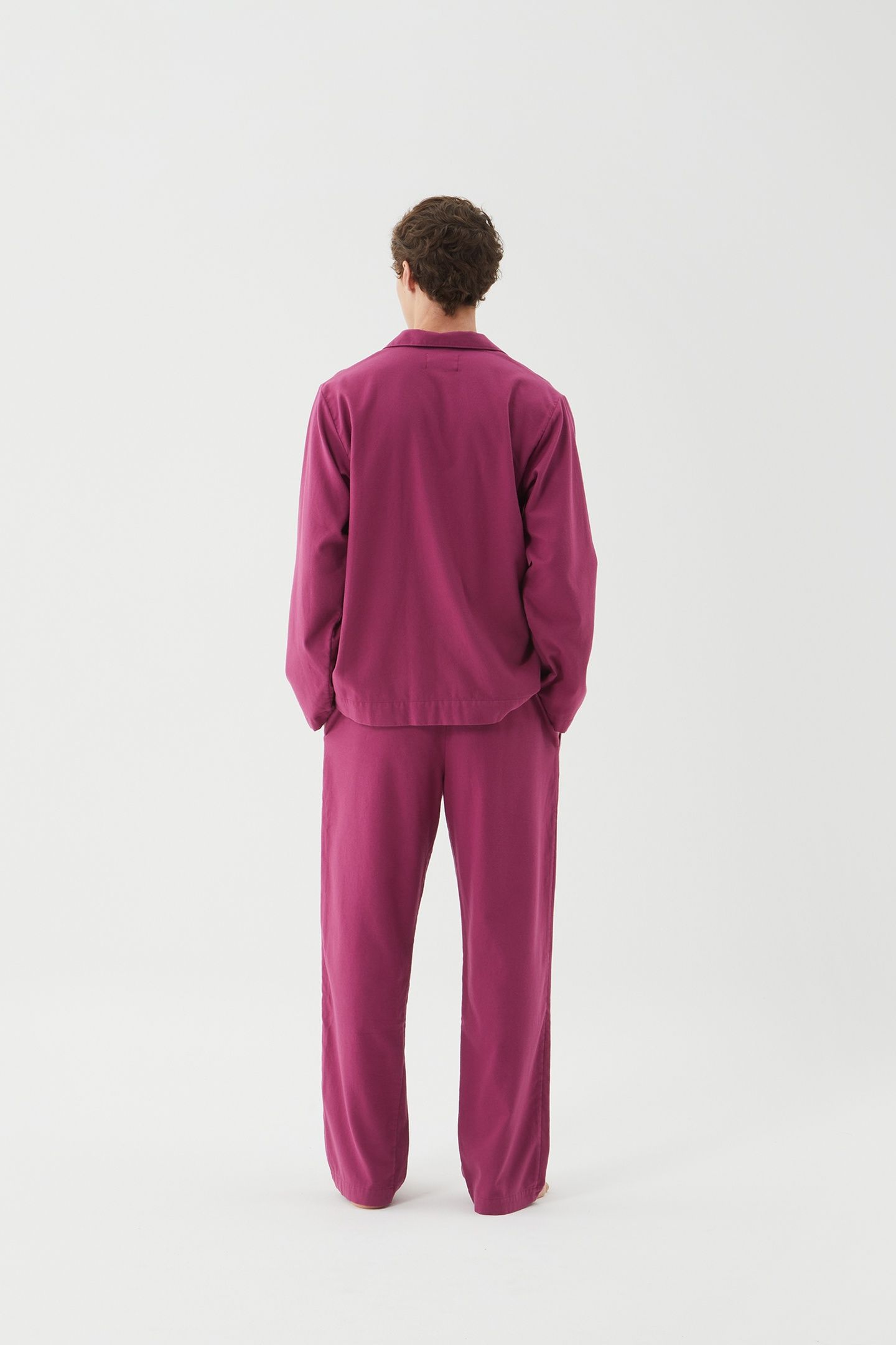 UNISEX FLANNEL, PYJAMAS PANTS GRAPE 4