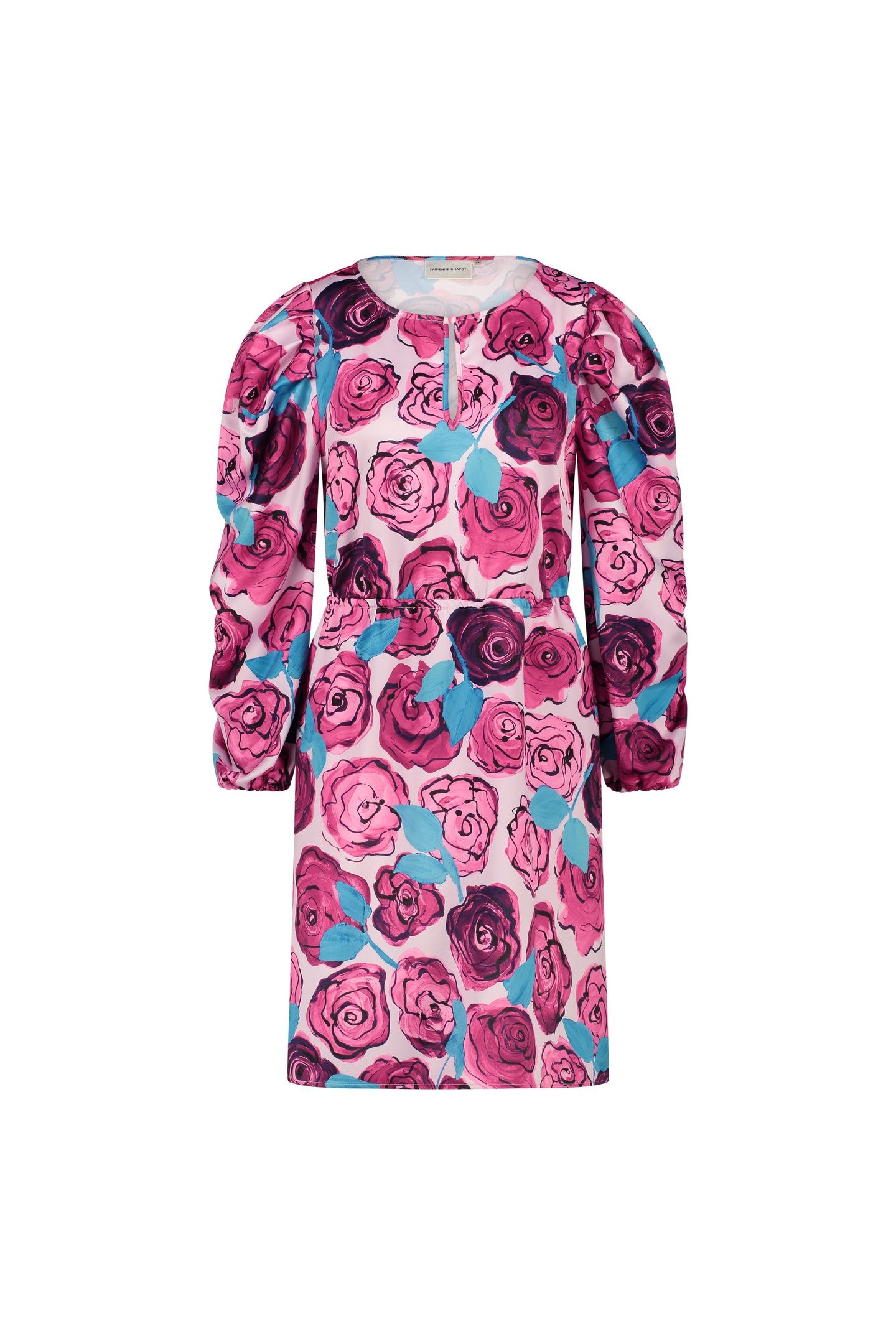 SARINA DRESS PINK DARLING/AZURE B 4