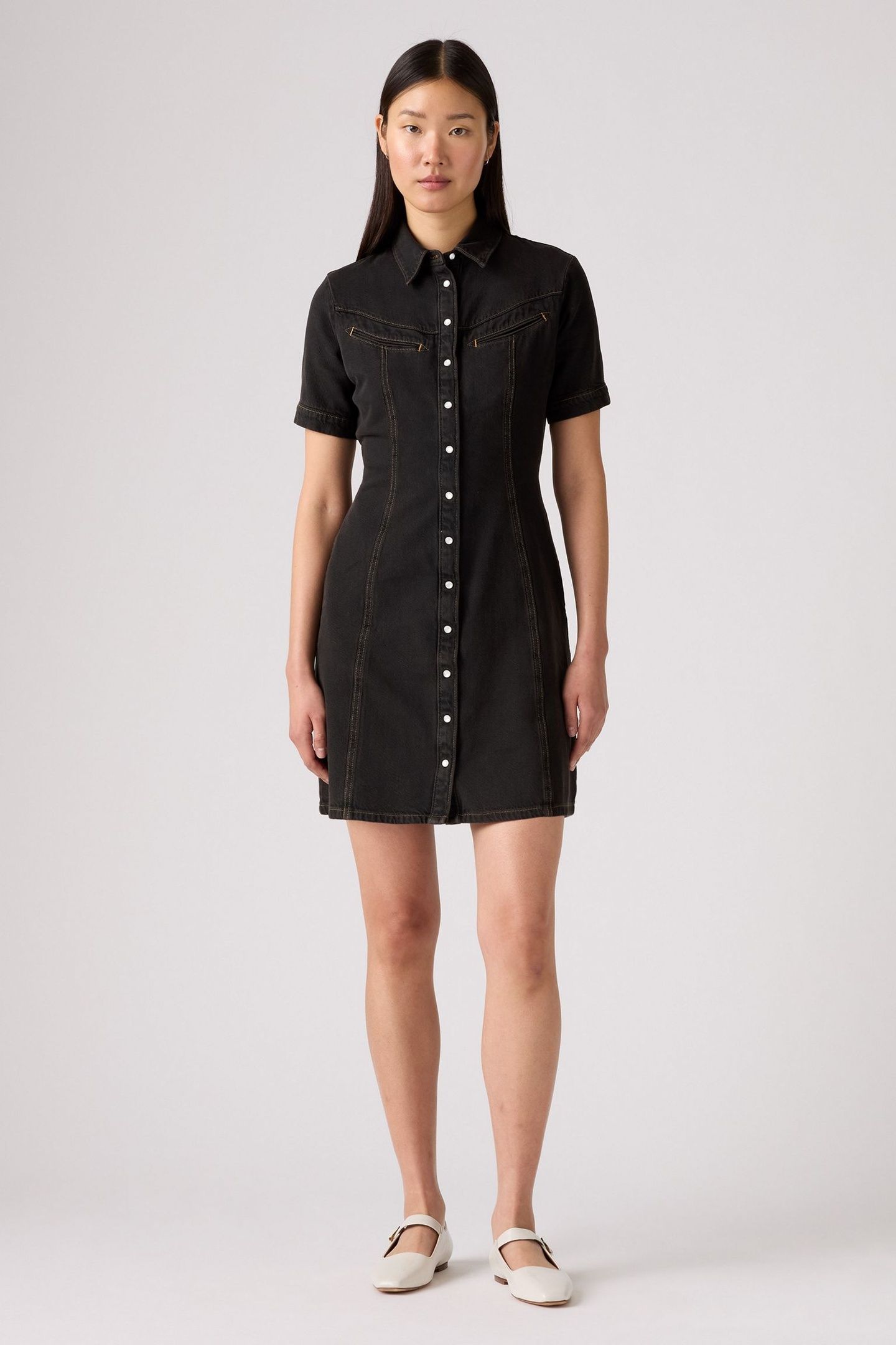 RINOA DENIM DRESS 1