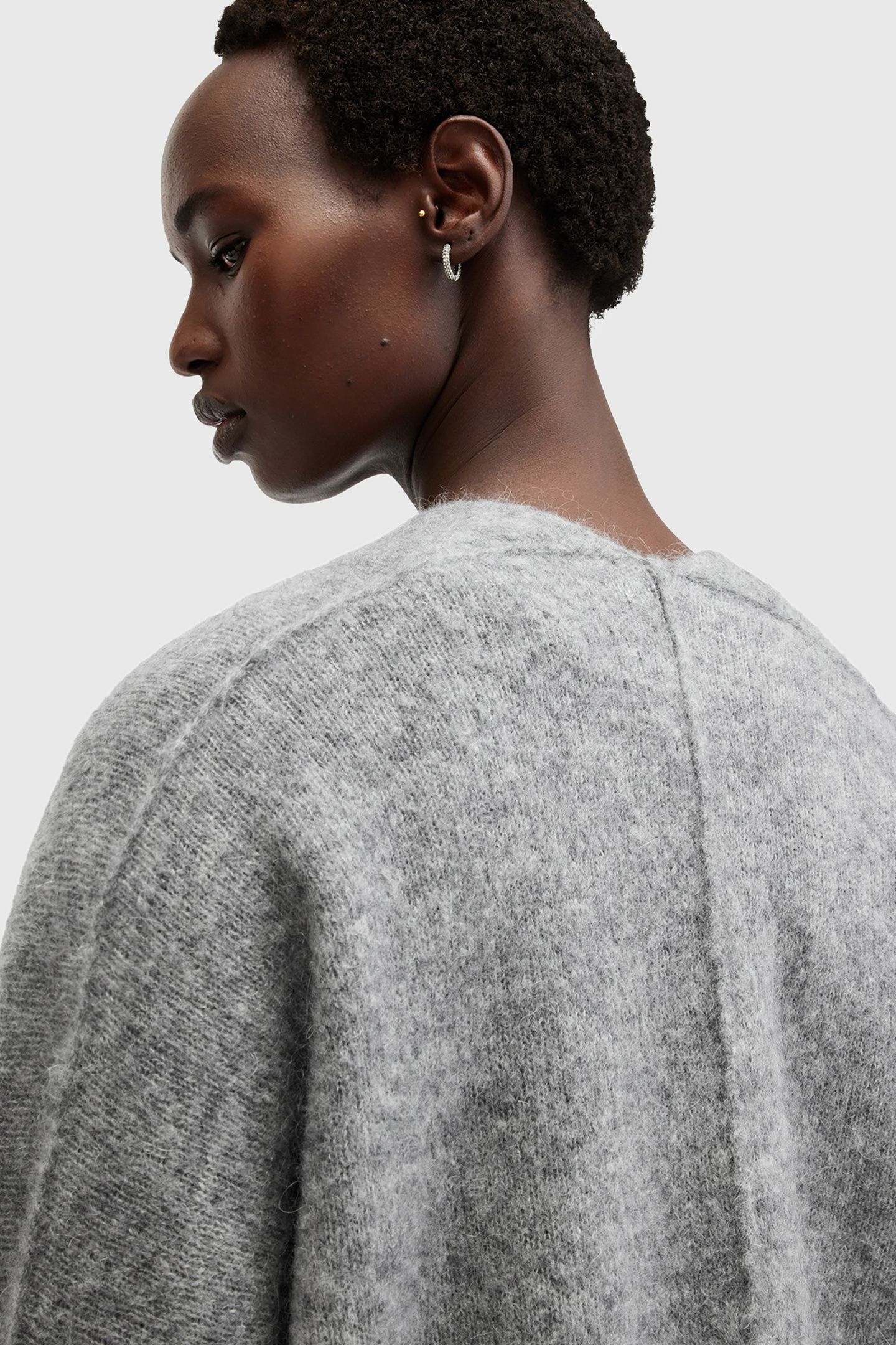 ZOE CARDIGAN GREY MARL 6