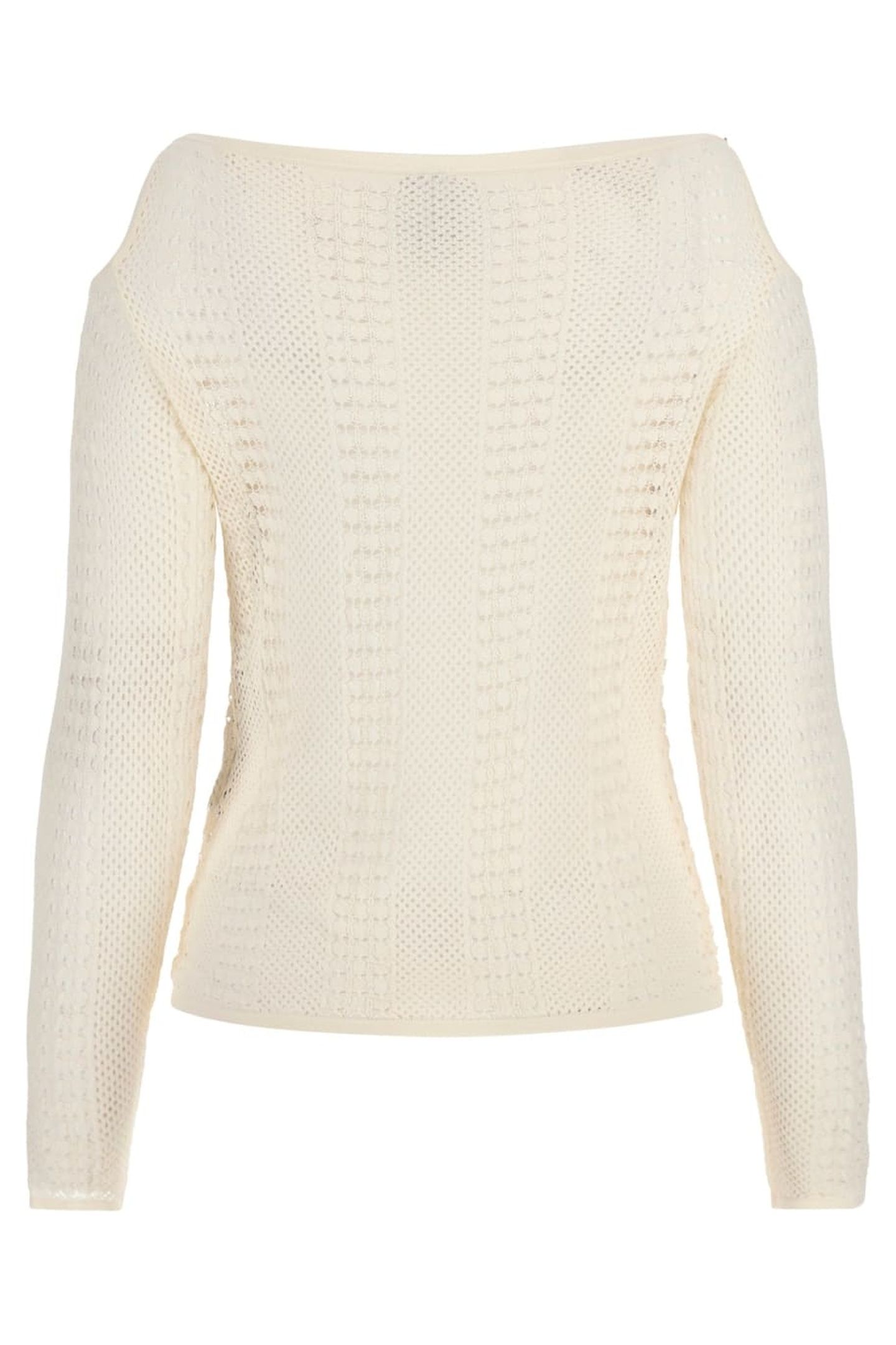 MARCIANO BY GUESS EMMA LS CUT OUT TOP SWEATER SANDY SHORE 2