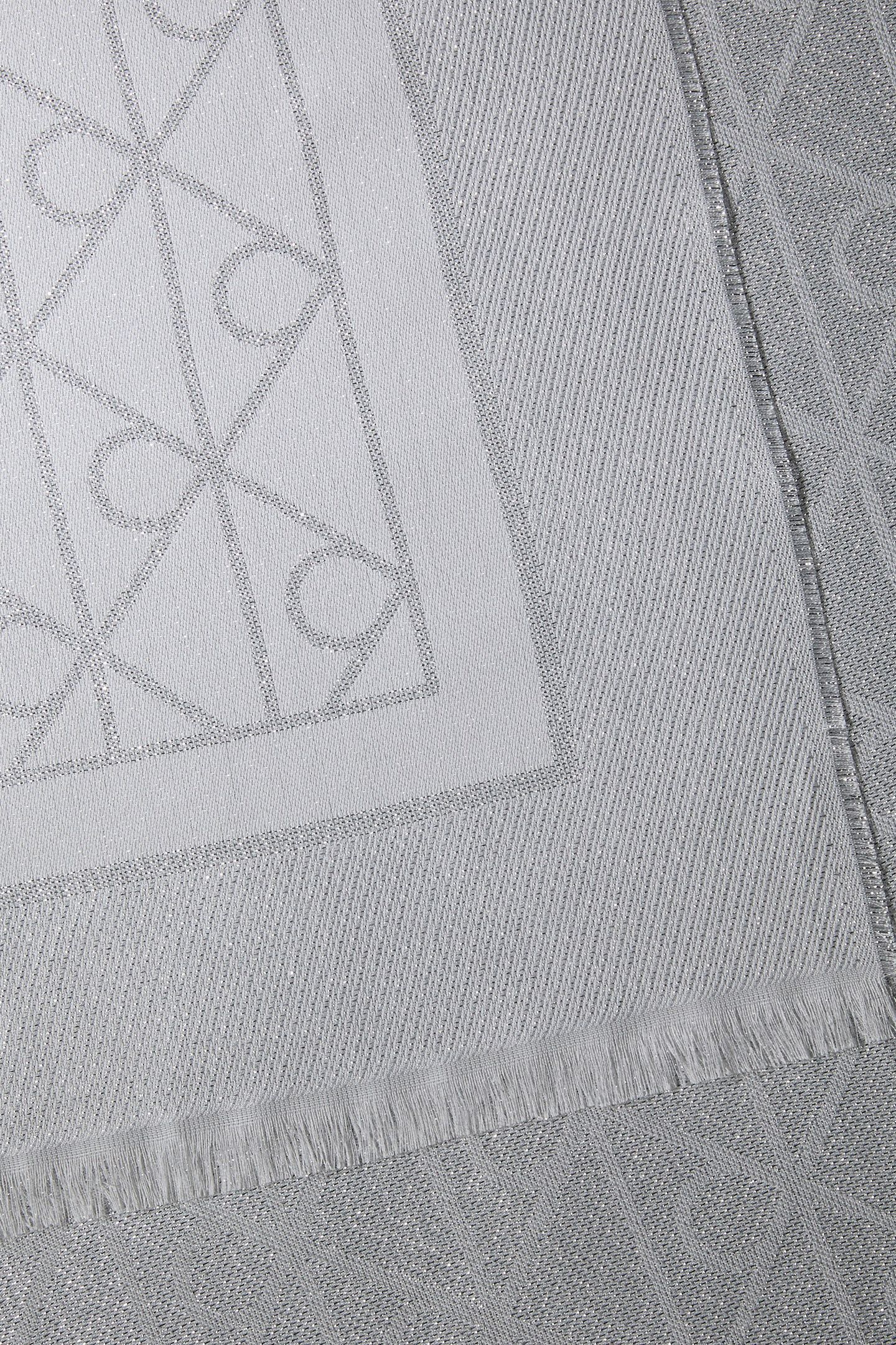 EMBLEM SHINE SIGNATURE SCARF CHATEAU GRAY 3