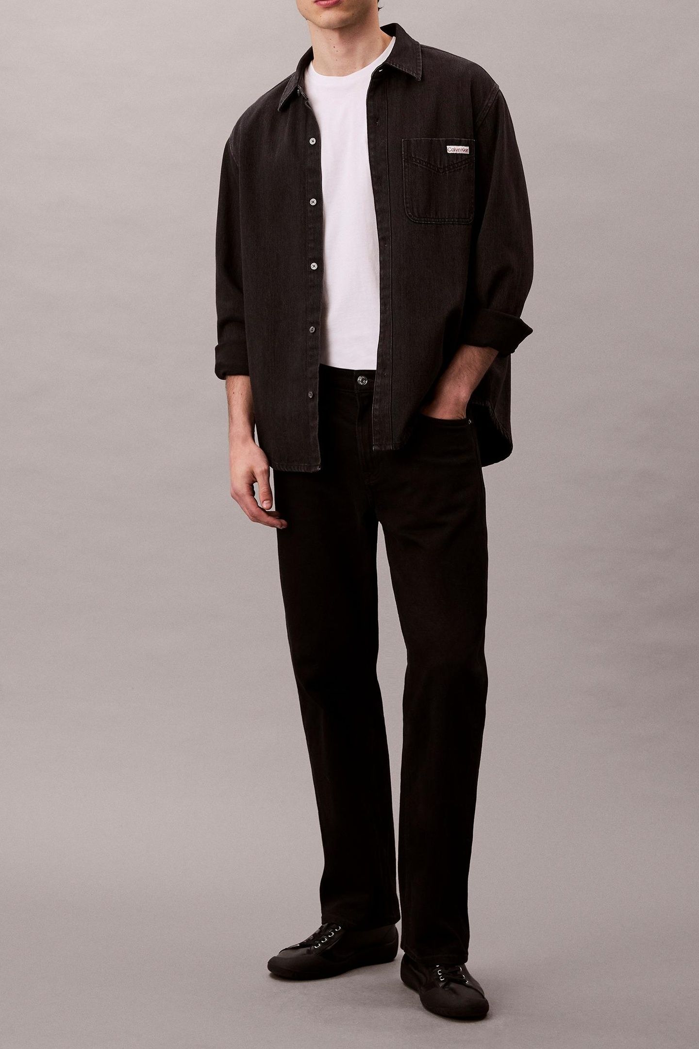 CLASSIC 205 DENIM SHIRT 205 BLACK 5