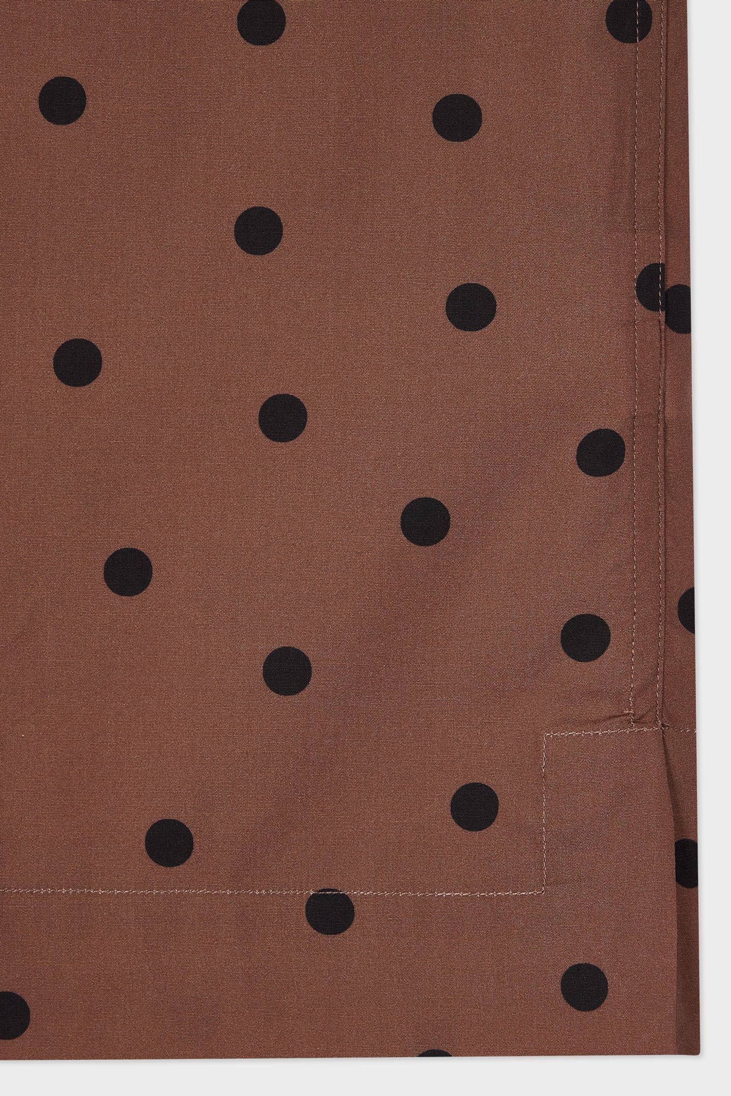 S/S REGULAR FIT SHIRT CHOCOLATE 7