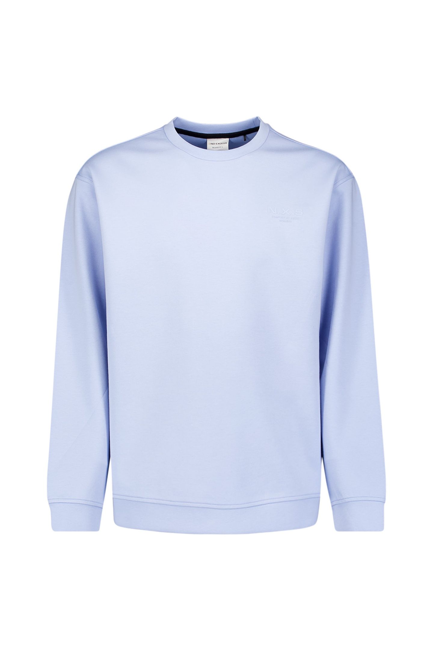 SWEATER CREWNECK INTERLOCK BLUE 1
