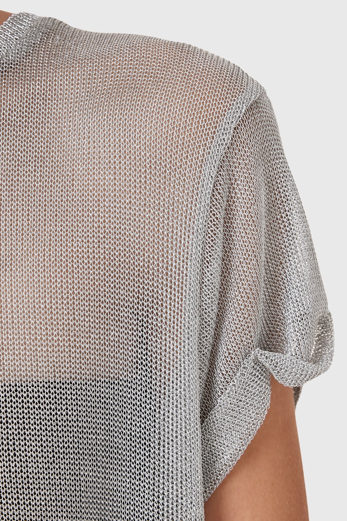 THEA SPARKLE TOP METALLIC SILVER 7