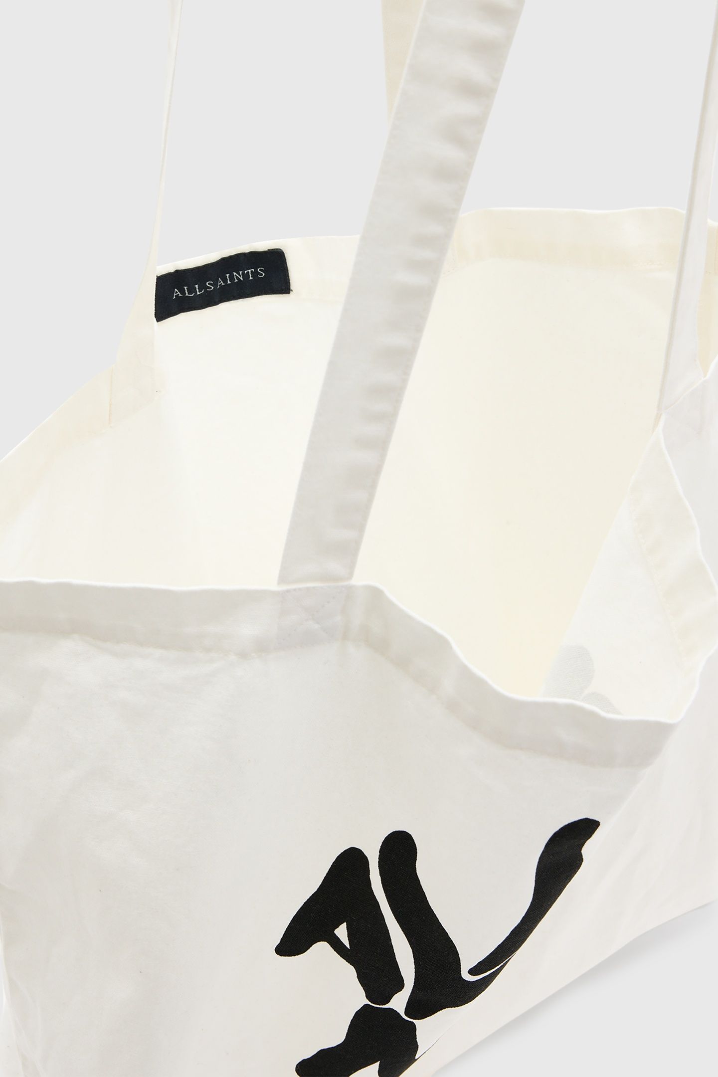 ORLANDO TOTE BAG CHALK/BLACK 5