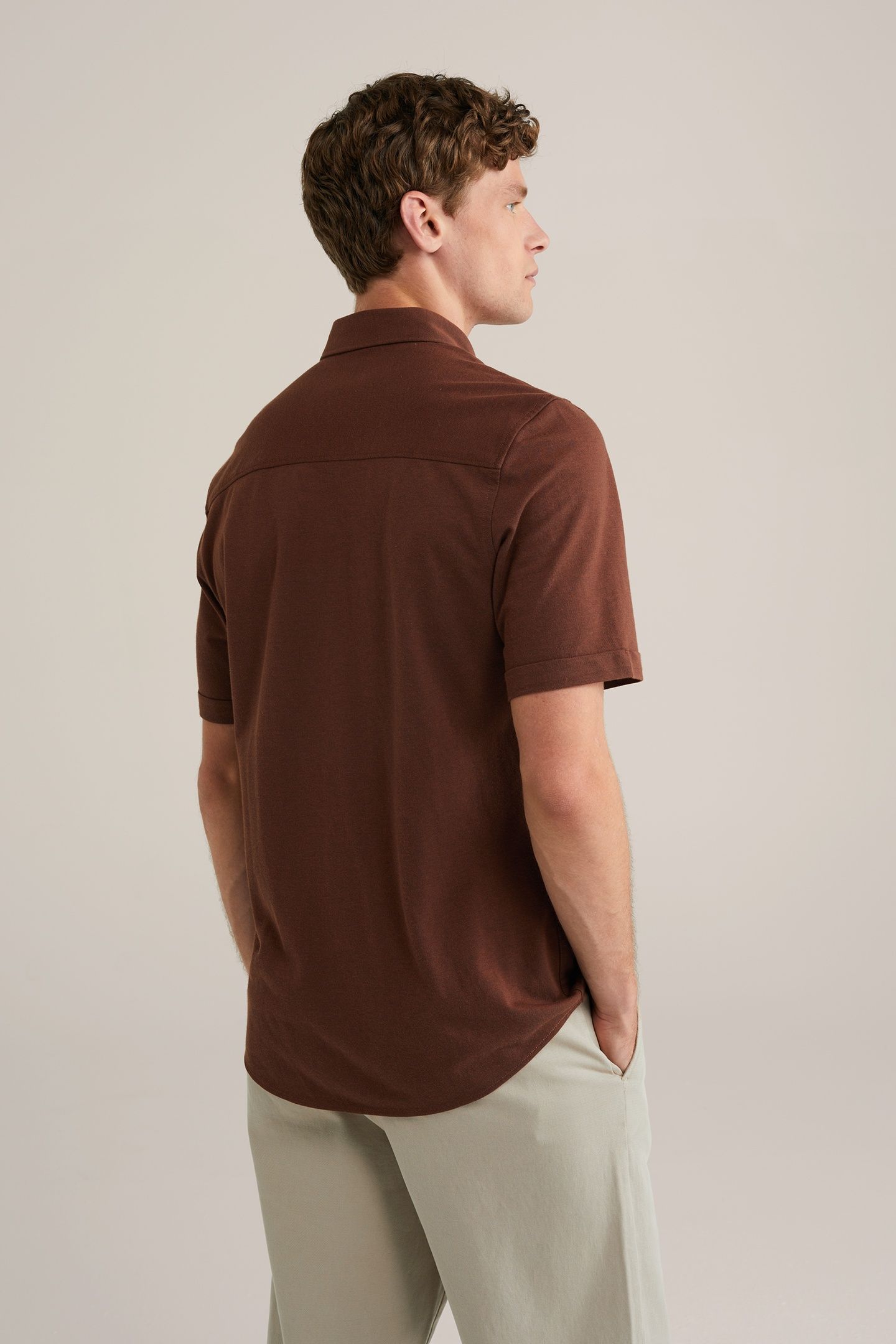 SHIRT BROWN 2