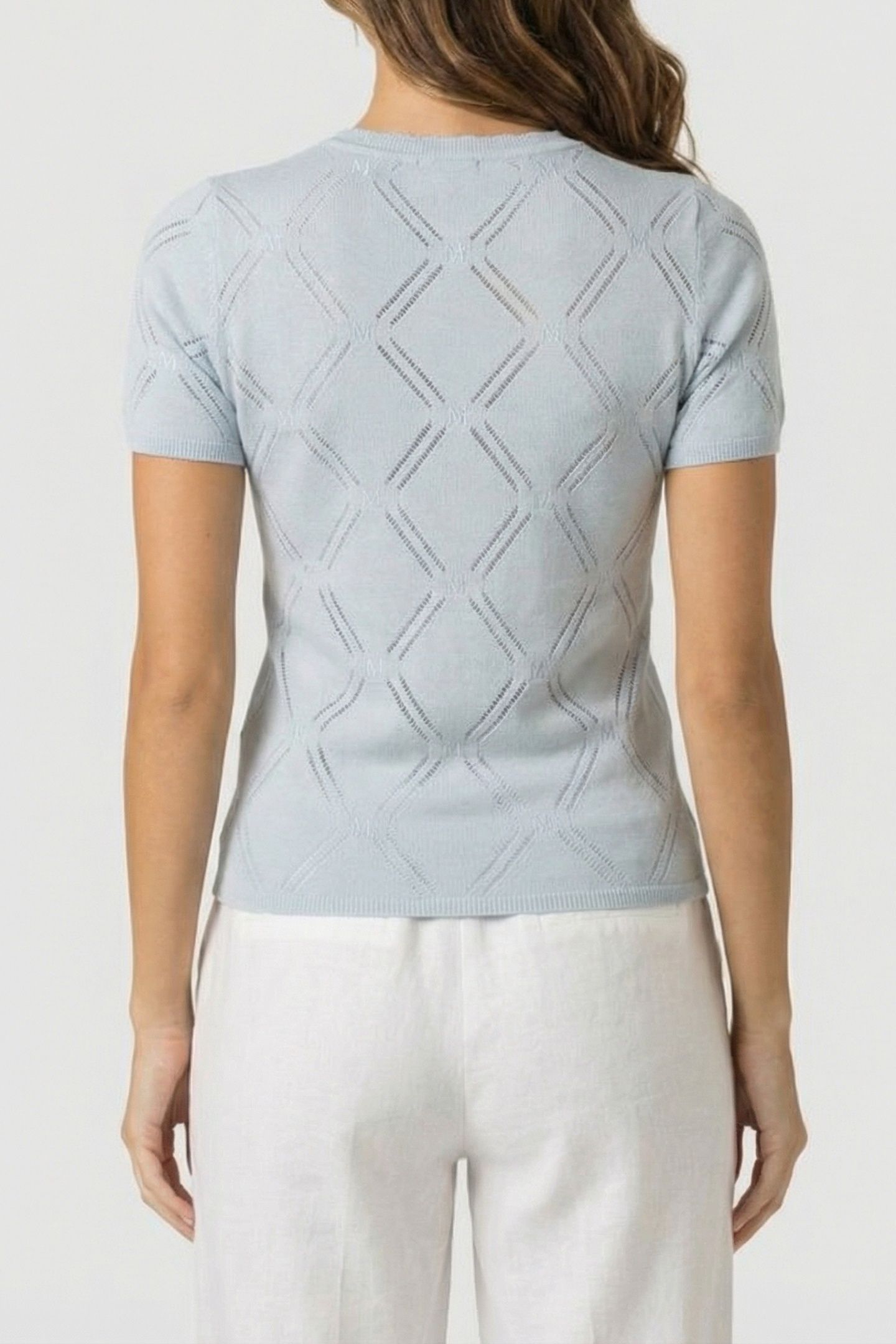 MARCIANO BY GUESS ANNA CN SS SWEATER HELIUM 2