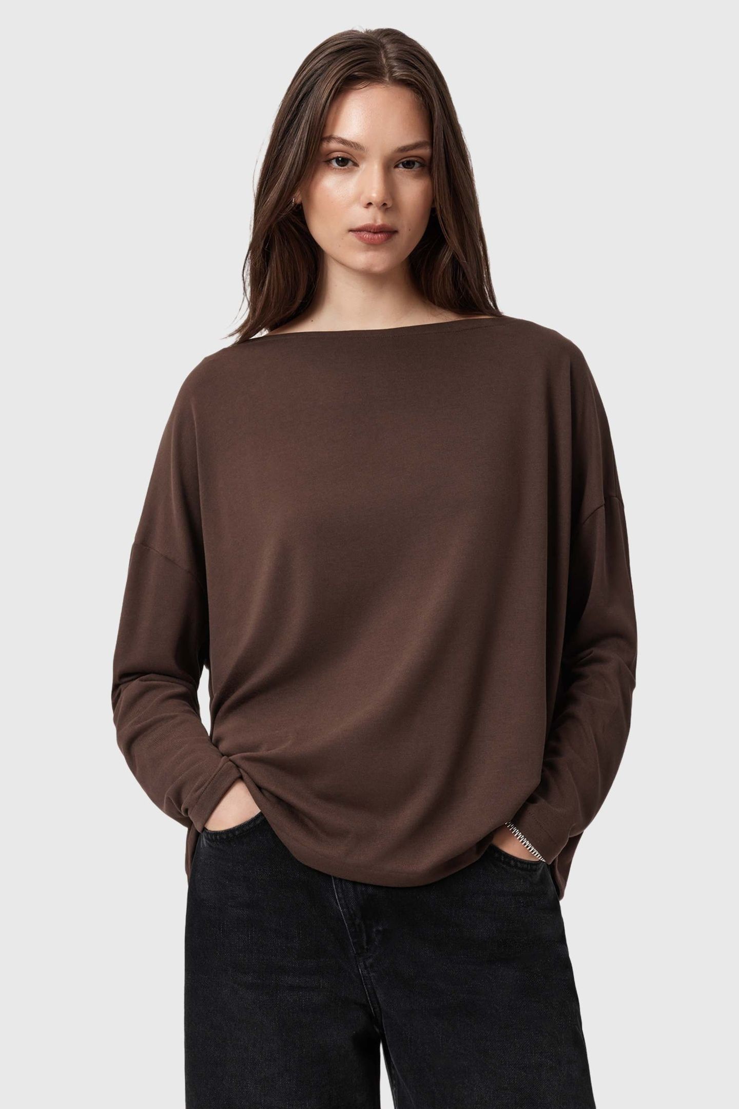 RITA TEE BITTER BROWN 5