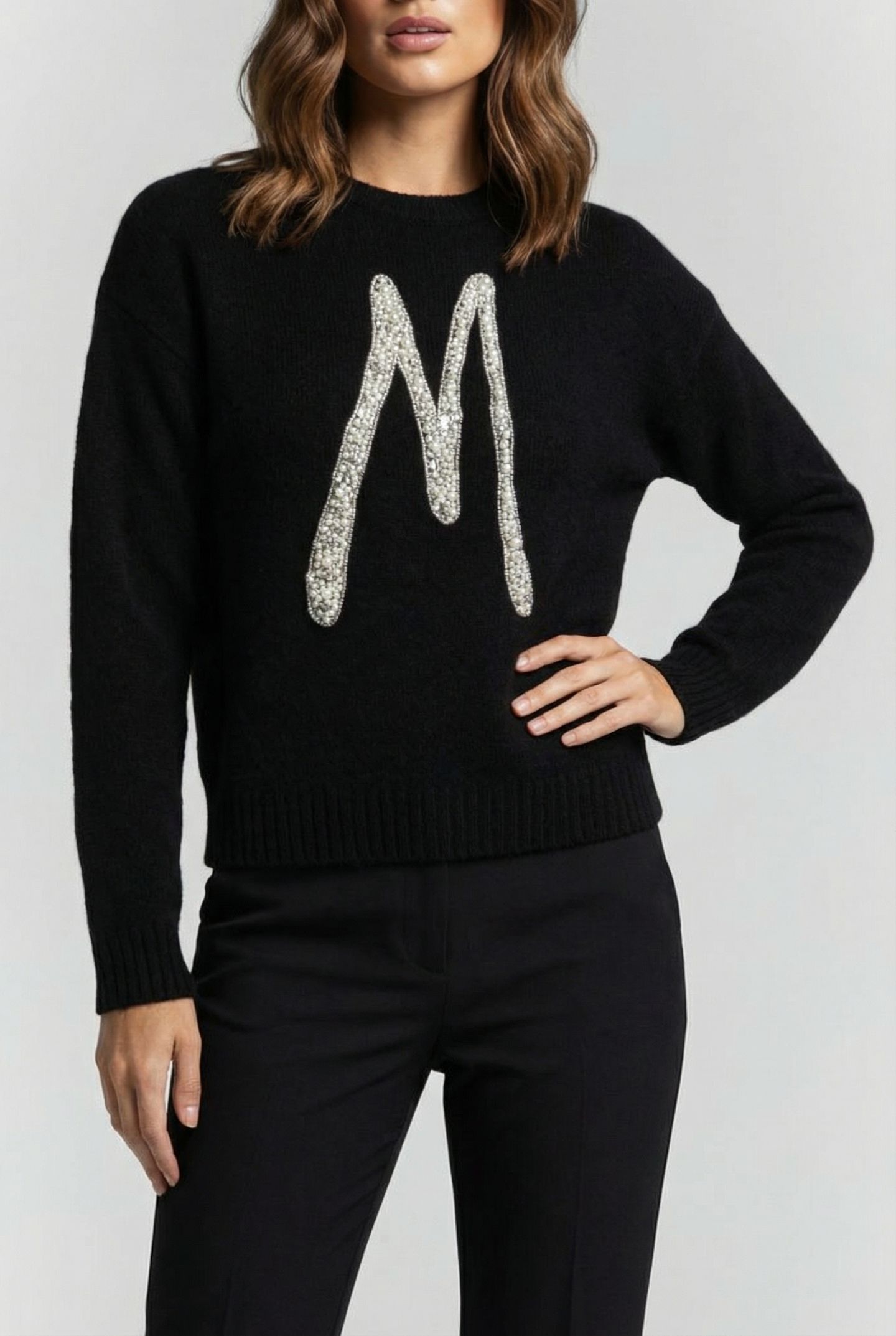 MARCIANO BY GUESS SIBILLA CN LOGO SWTR JET BLACK 1