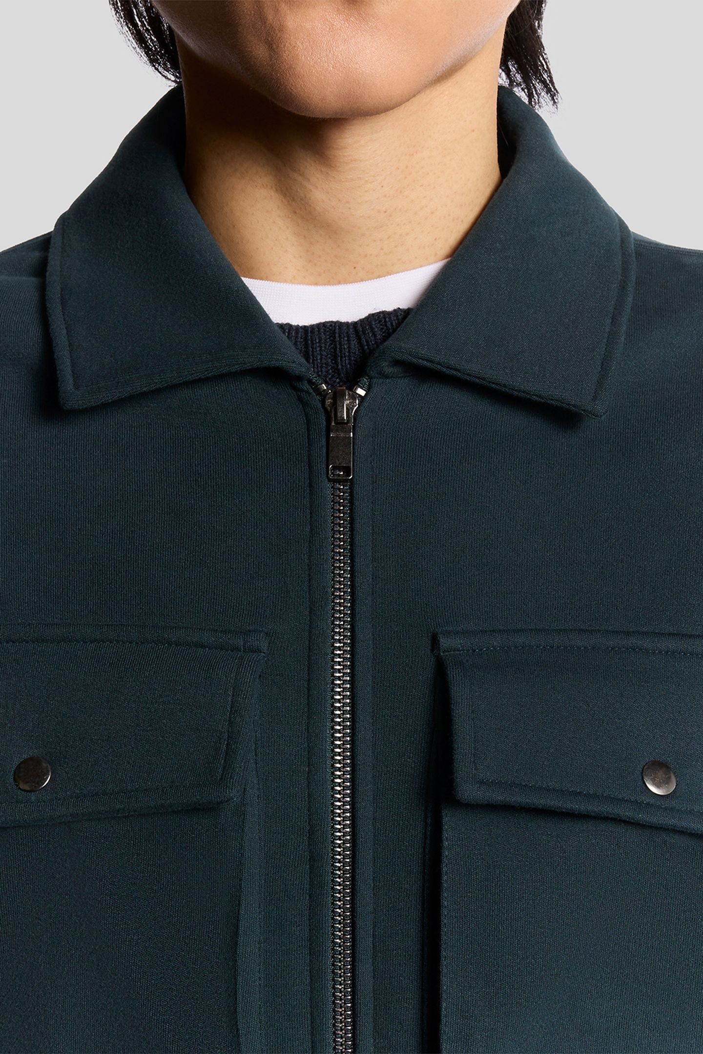 INTERLOCK JERSEY OVERSHIRT CARBON 5