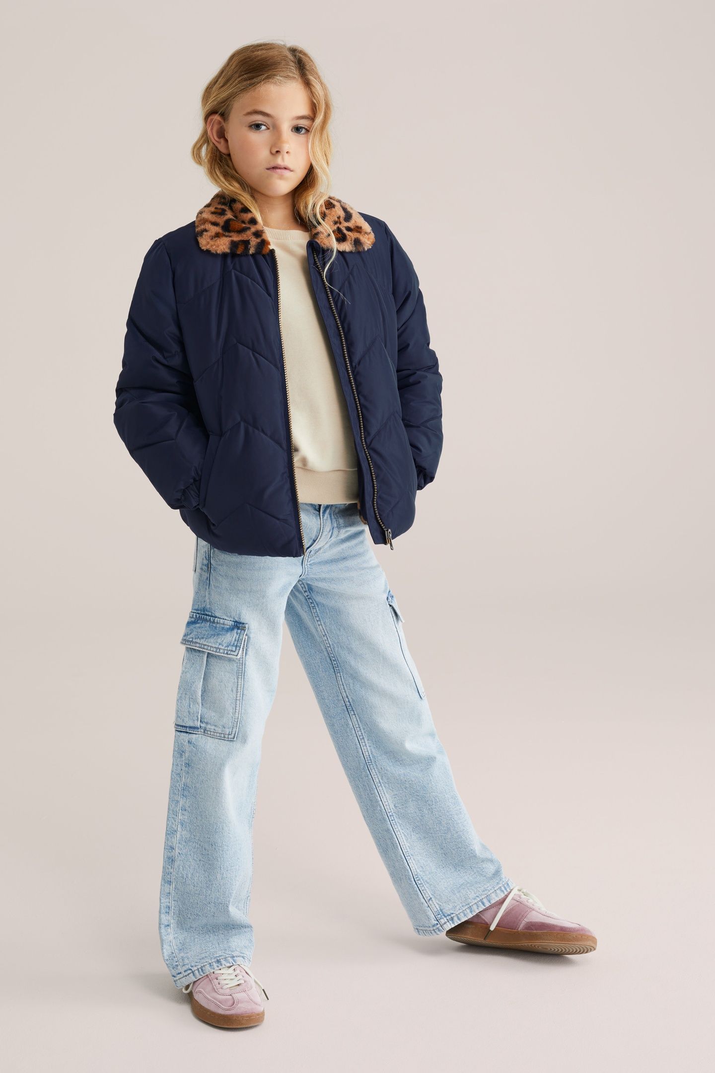 JACKET NORMAL LENGTH DARK BLUE 2