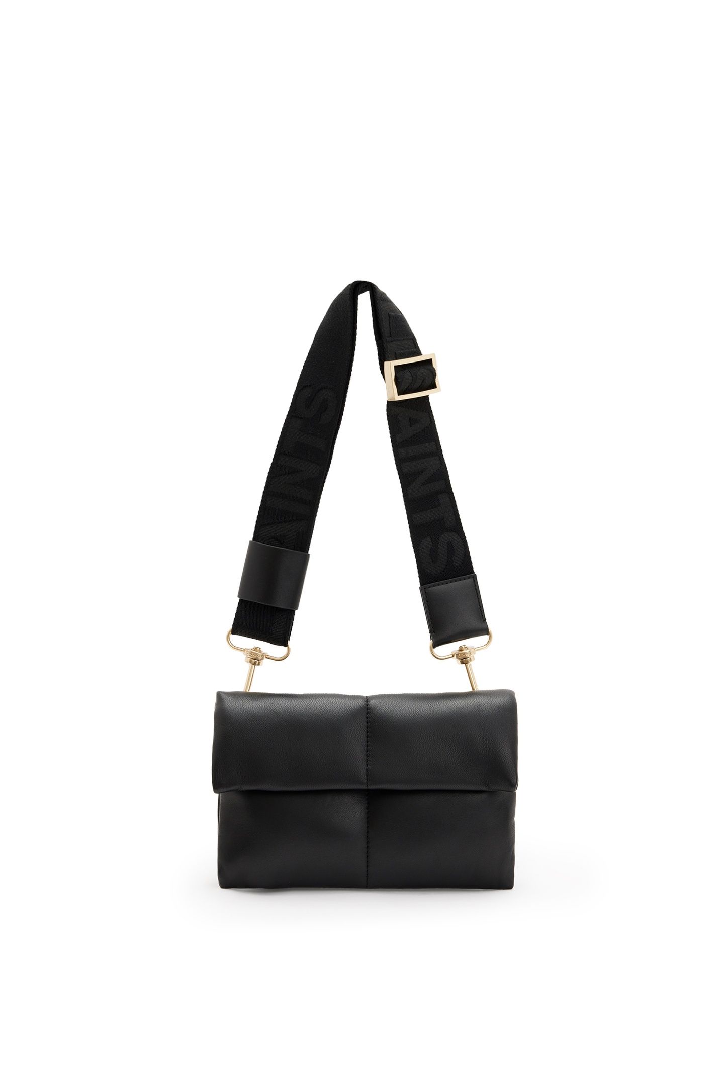 EZRA QUILT CROSSBODY BLACK 1