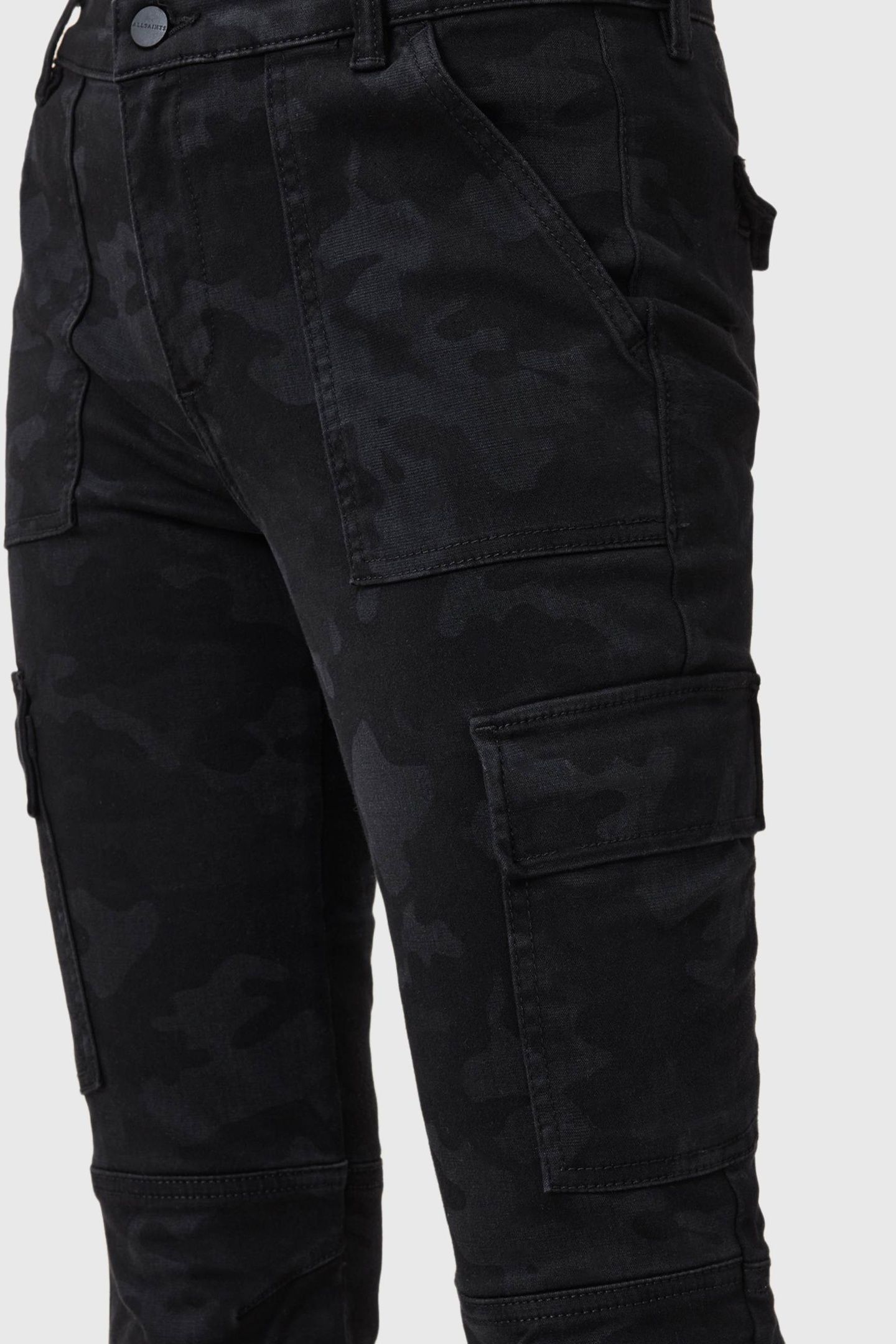 DURAN SKINNY CARGO CAMO BLACK 8