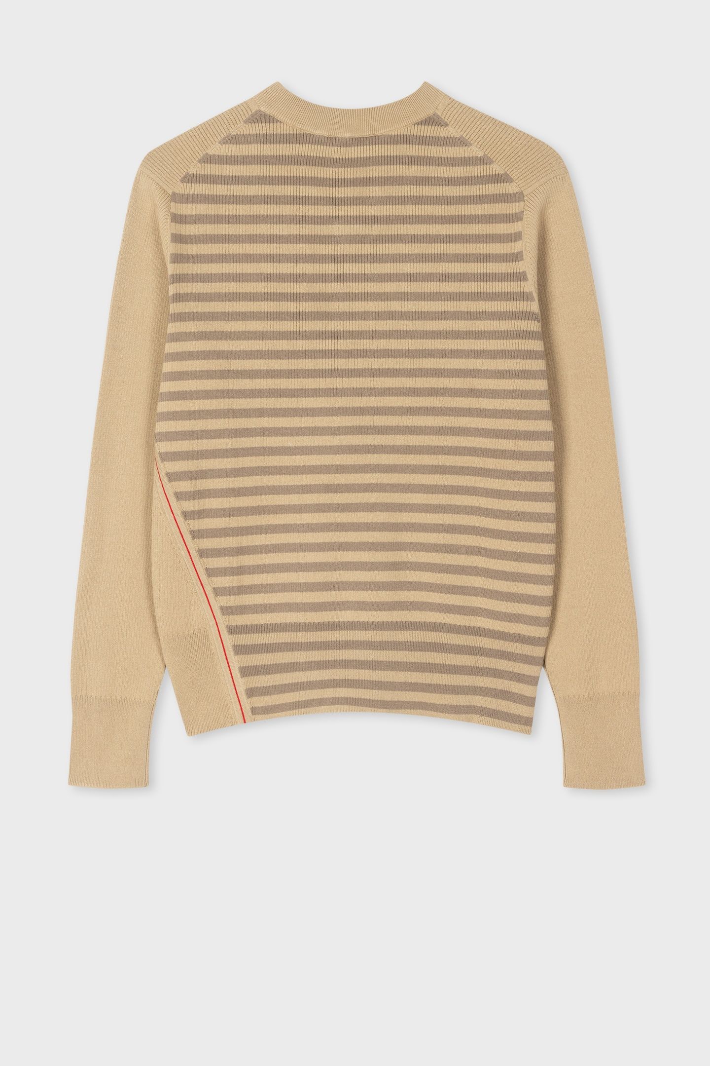 SWEATER V NECK LIGHT BEIGE 6