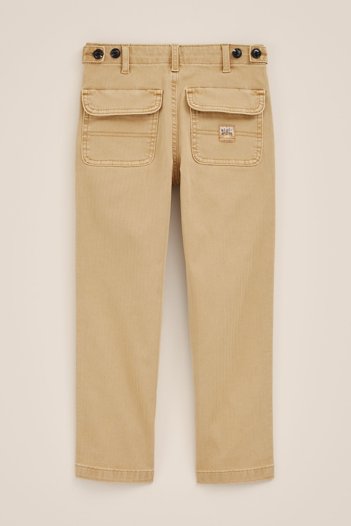 5-POCKET MID WAIST BEIGE 4