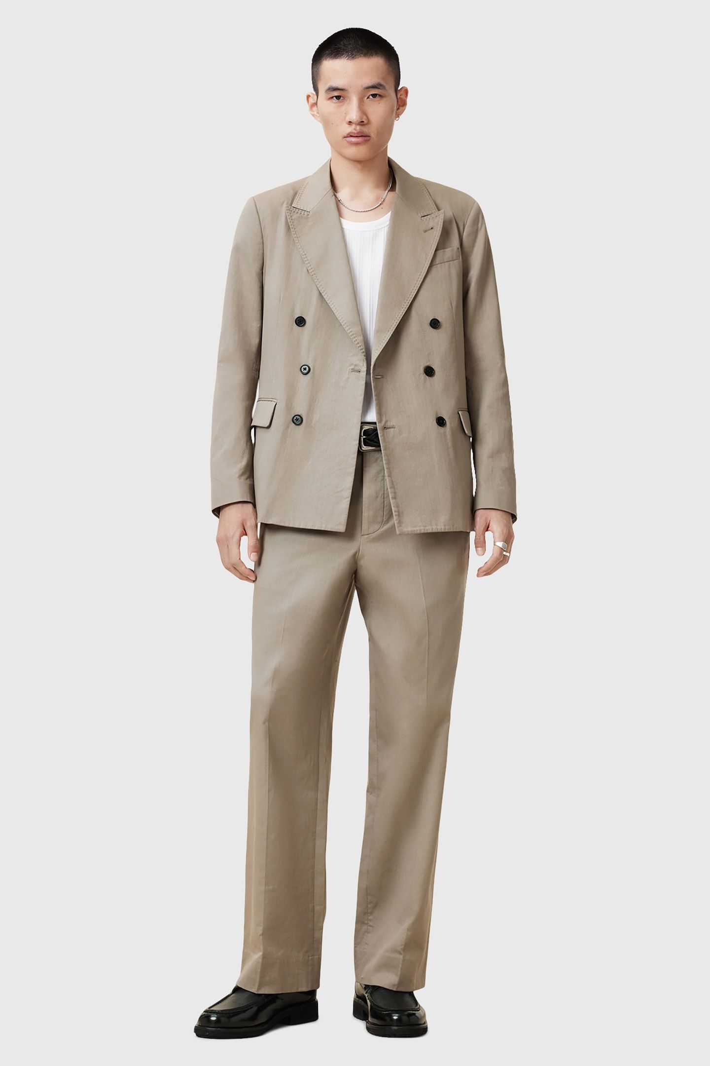 NEWTON BLAZER STONE GREY 3
