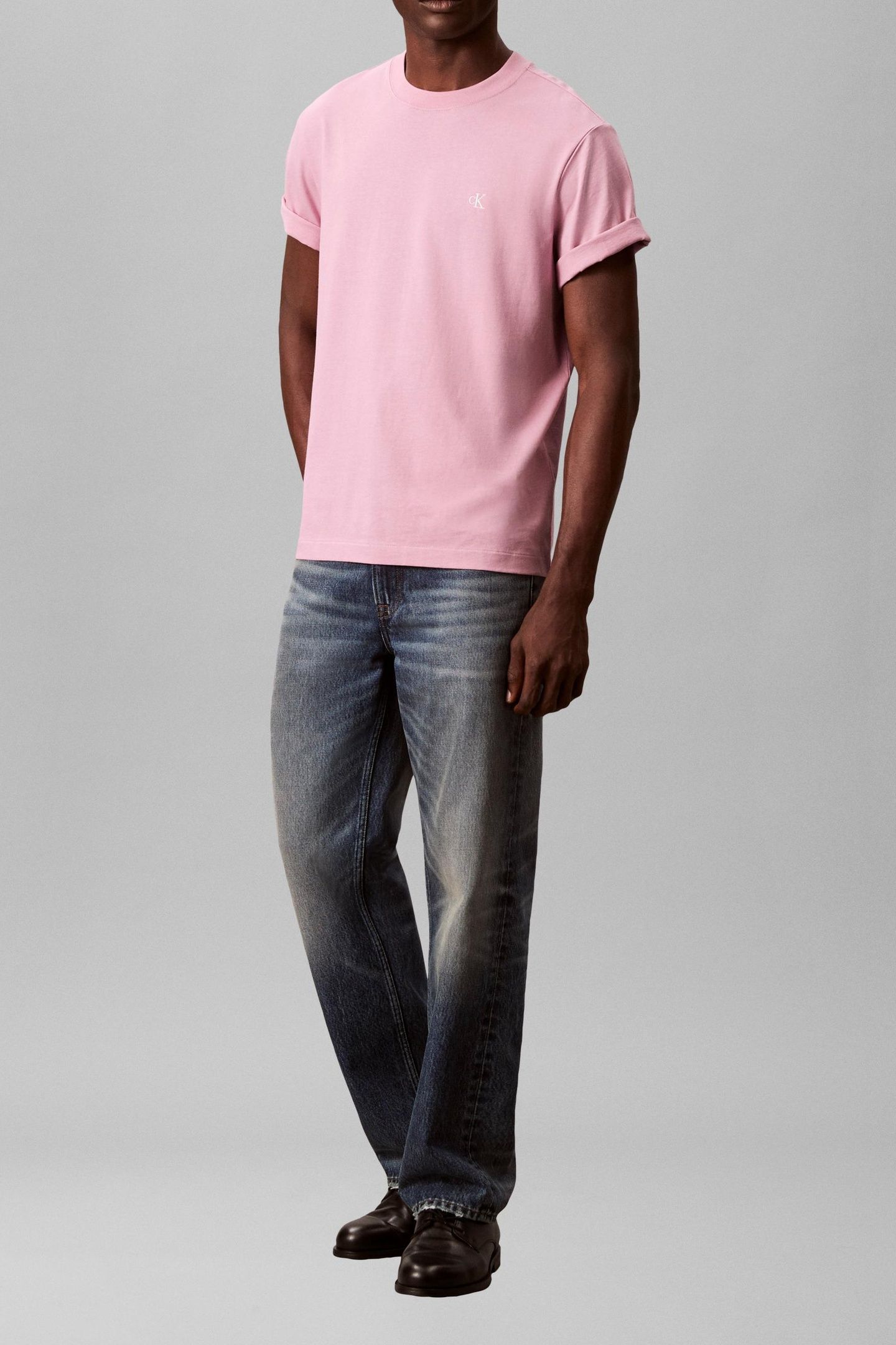 SS SUPIMA CHEST EMBOIDERY TEE ORCHID HAZE 2
