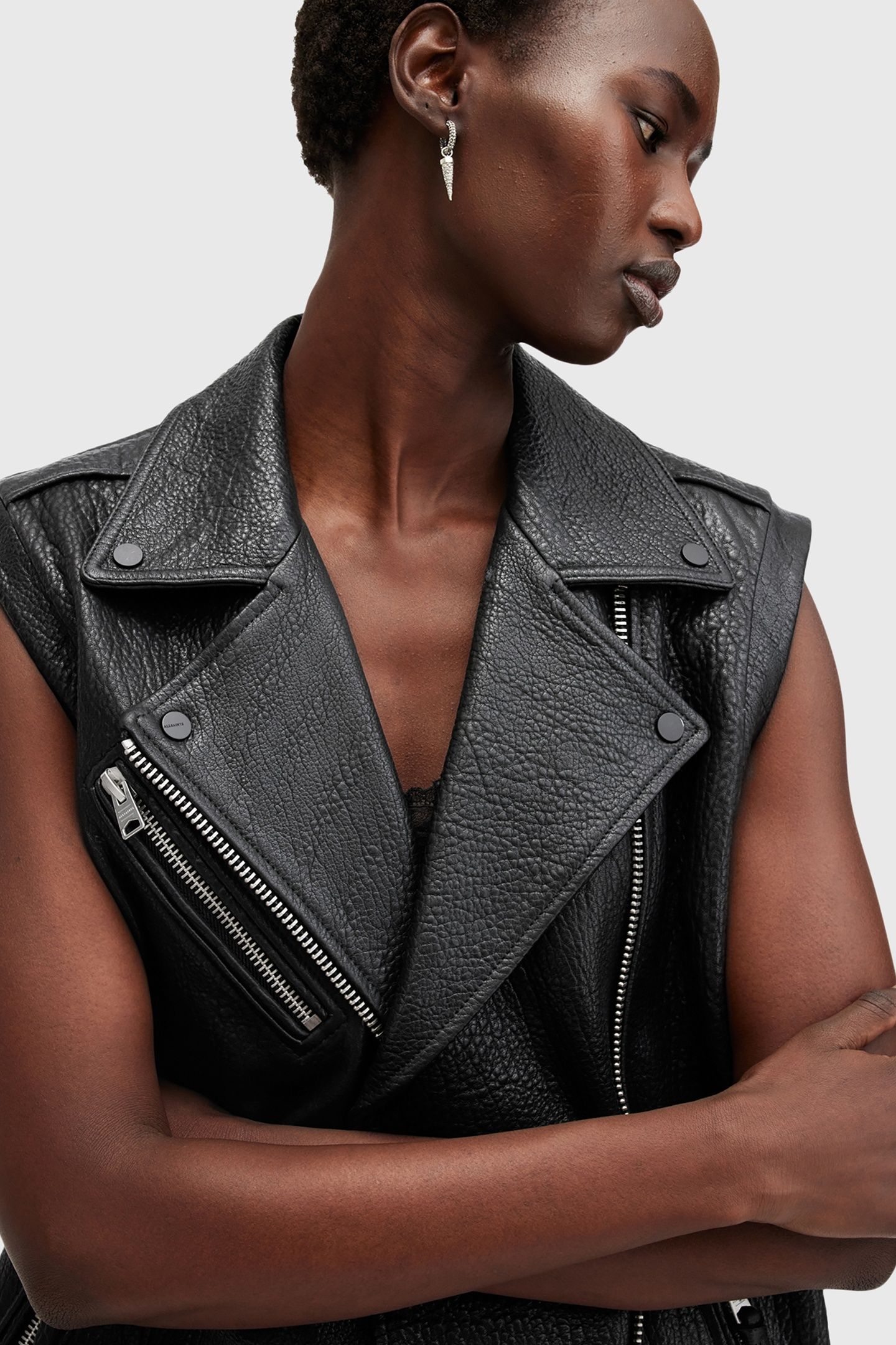 BILLIE NZ GILET BLACK 8