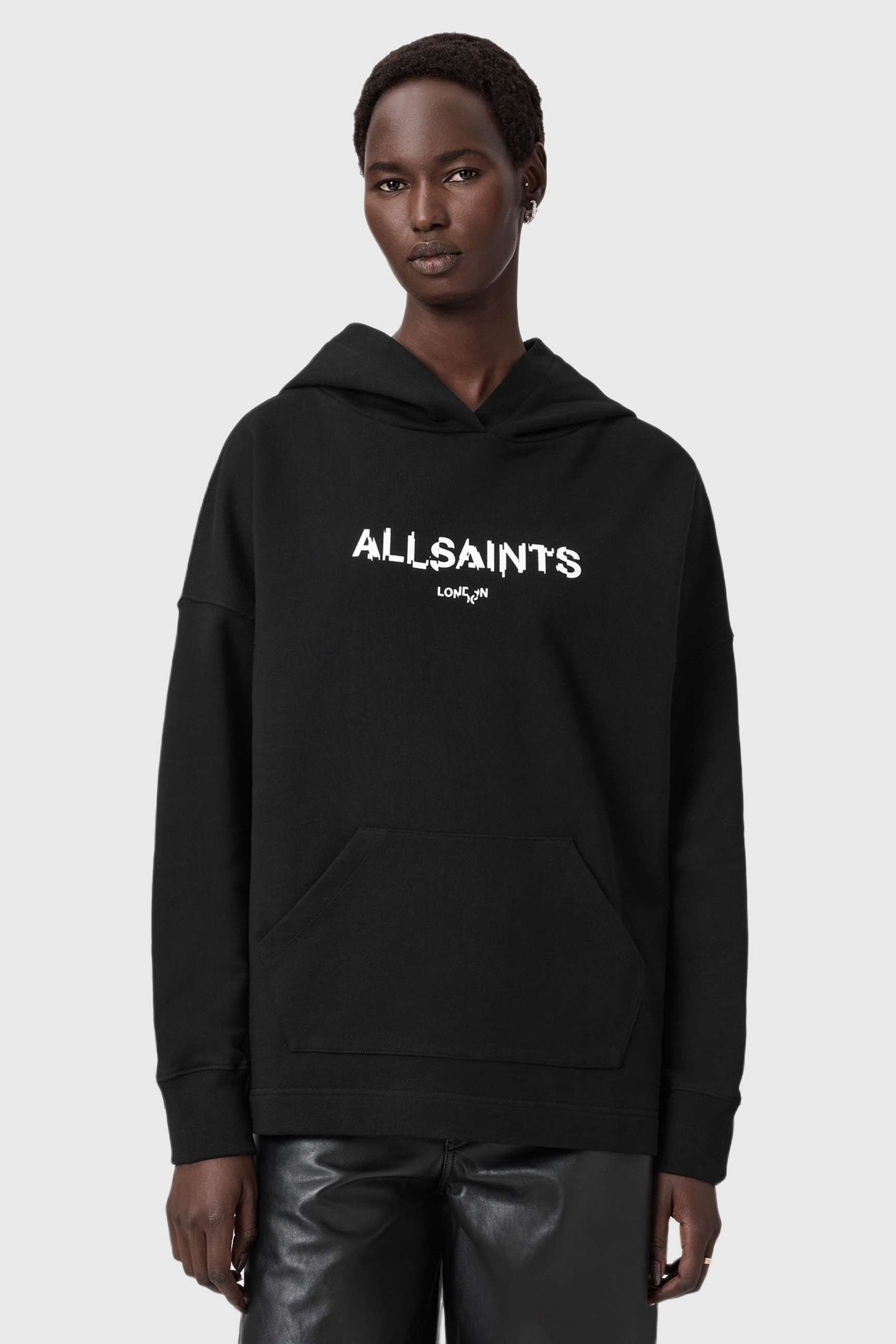 STATIC ETIE HOODY BLACK 1