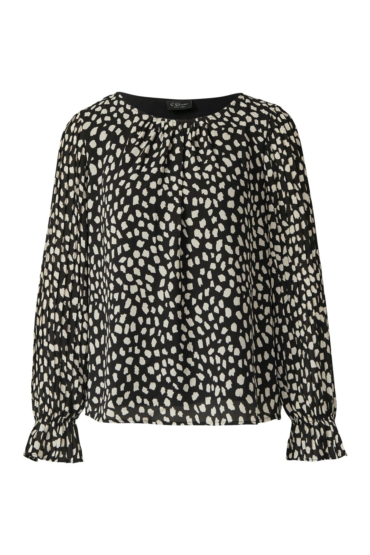 S.OLIVER BLOUSES BLACK 4