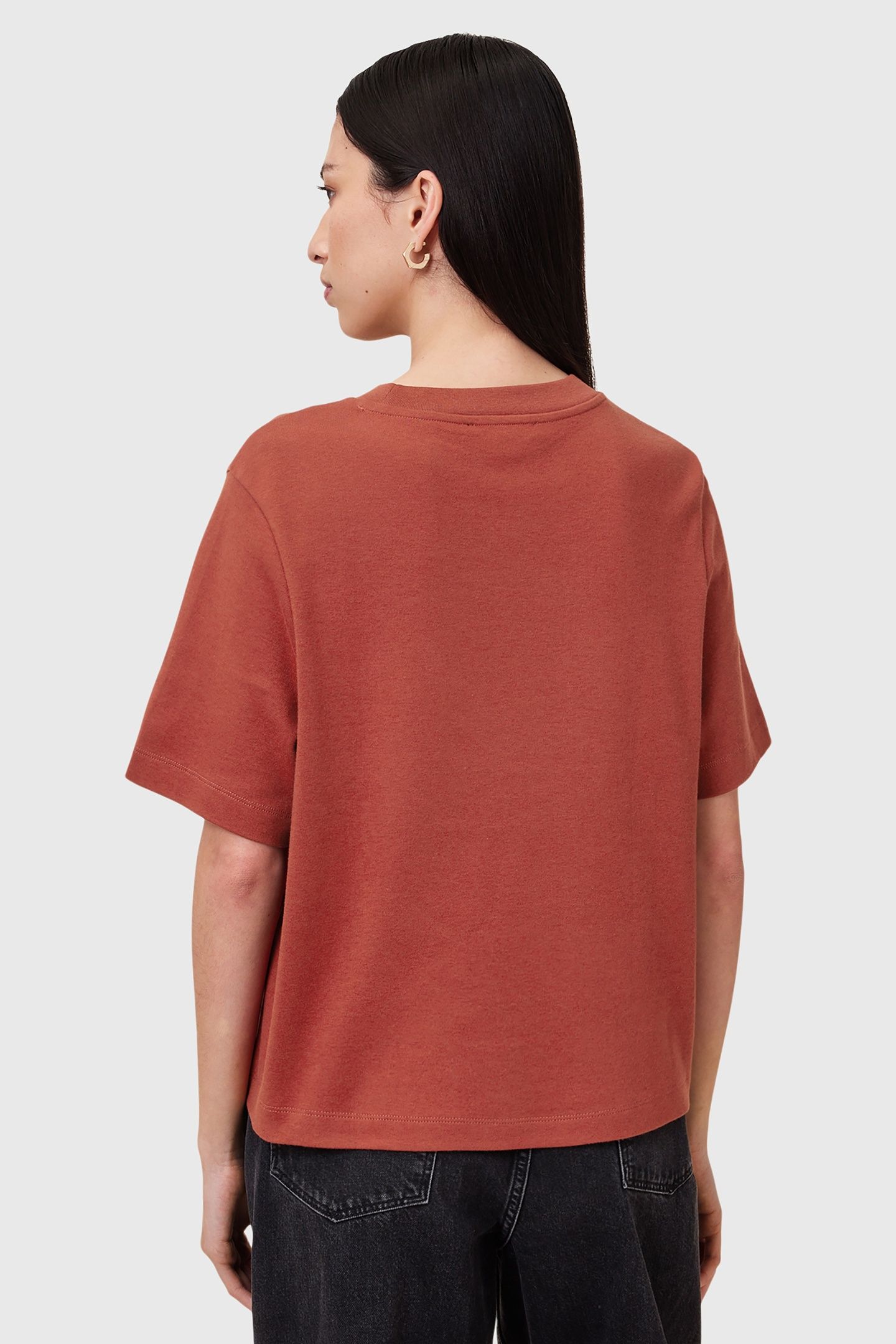 LOVER LISA TEE BURNT BRICK RED 4