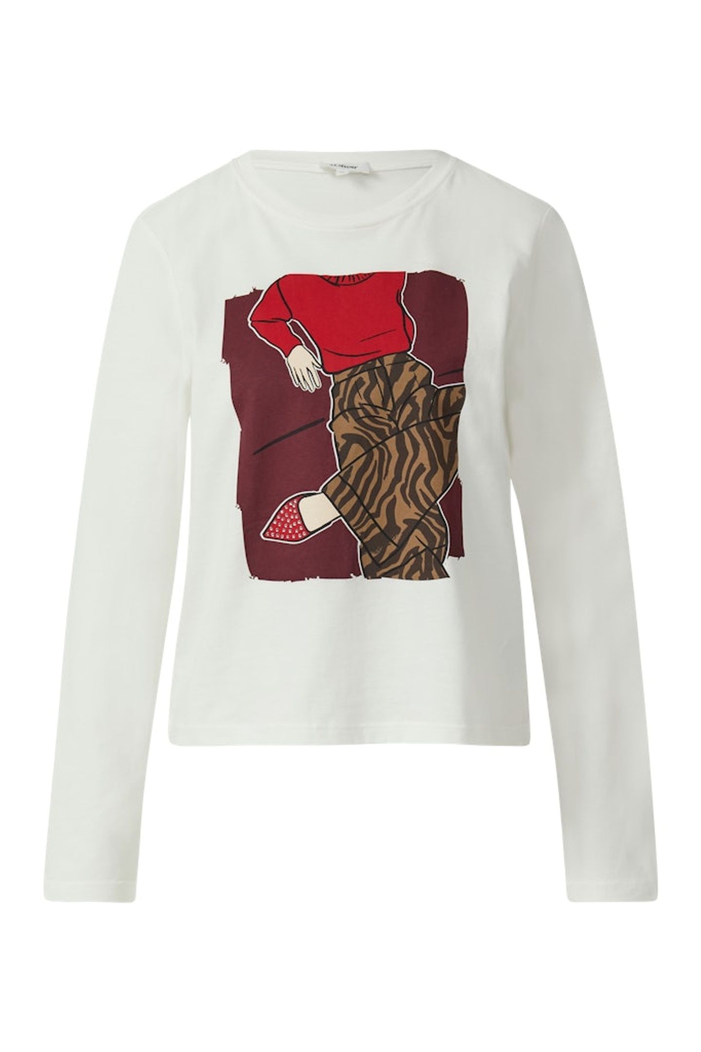 S.OLIVER T-SHIRTS OFFWHITE 4