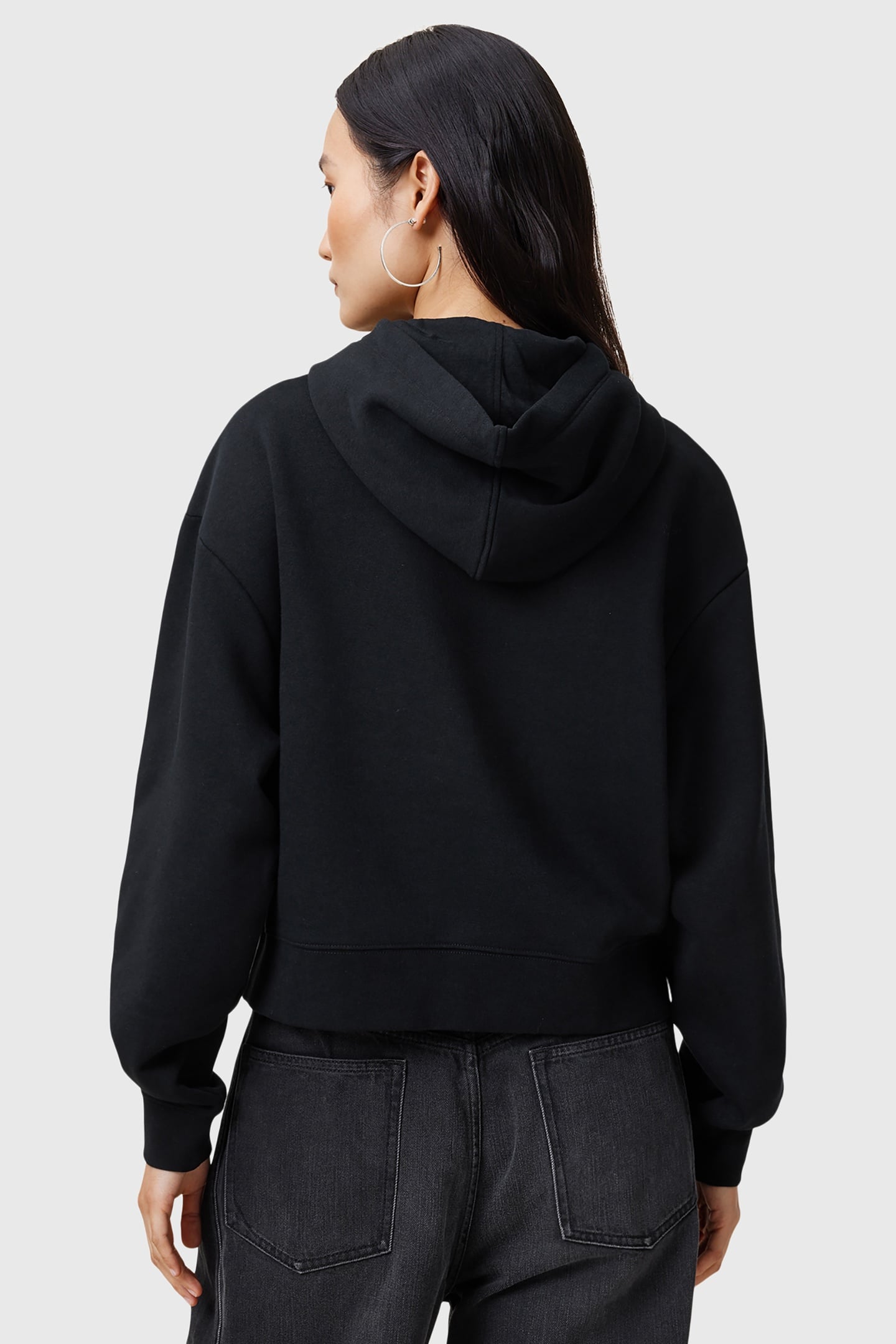 FLOW EMB PIPPA HOODY BLACK 3