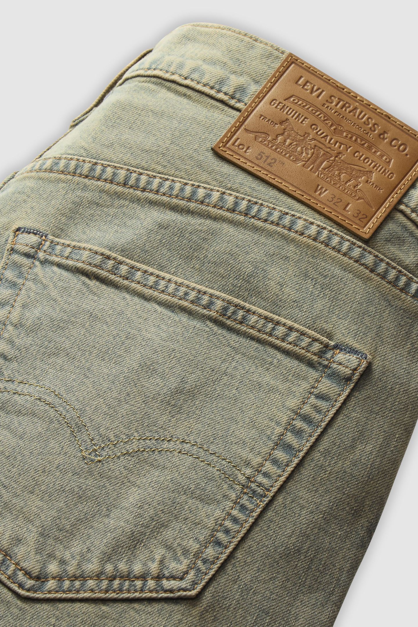 512™ SLIM TAPER JEANS GREY 7