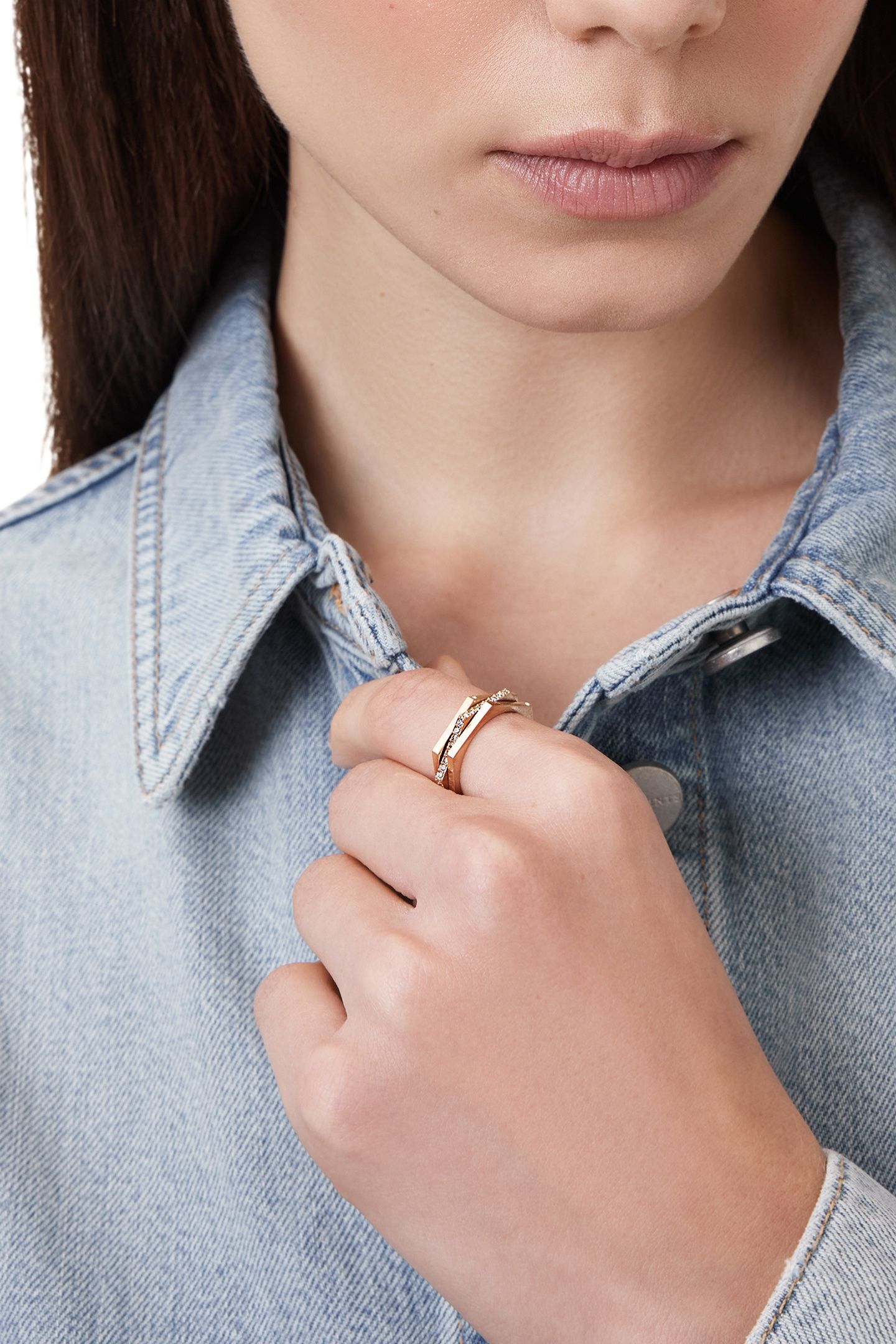 BEX RING SET WARM BRASS 1
