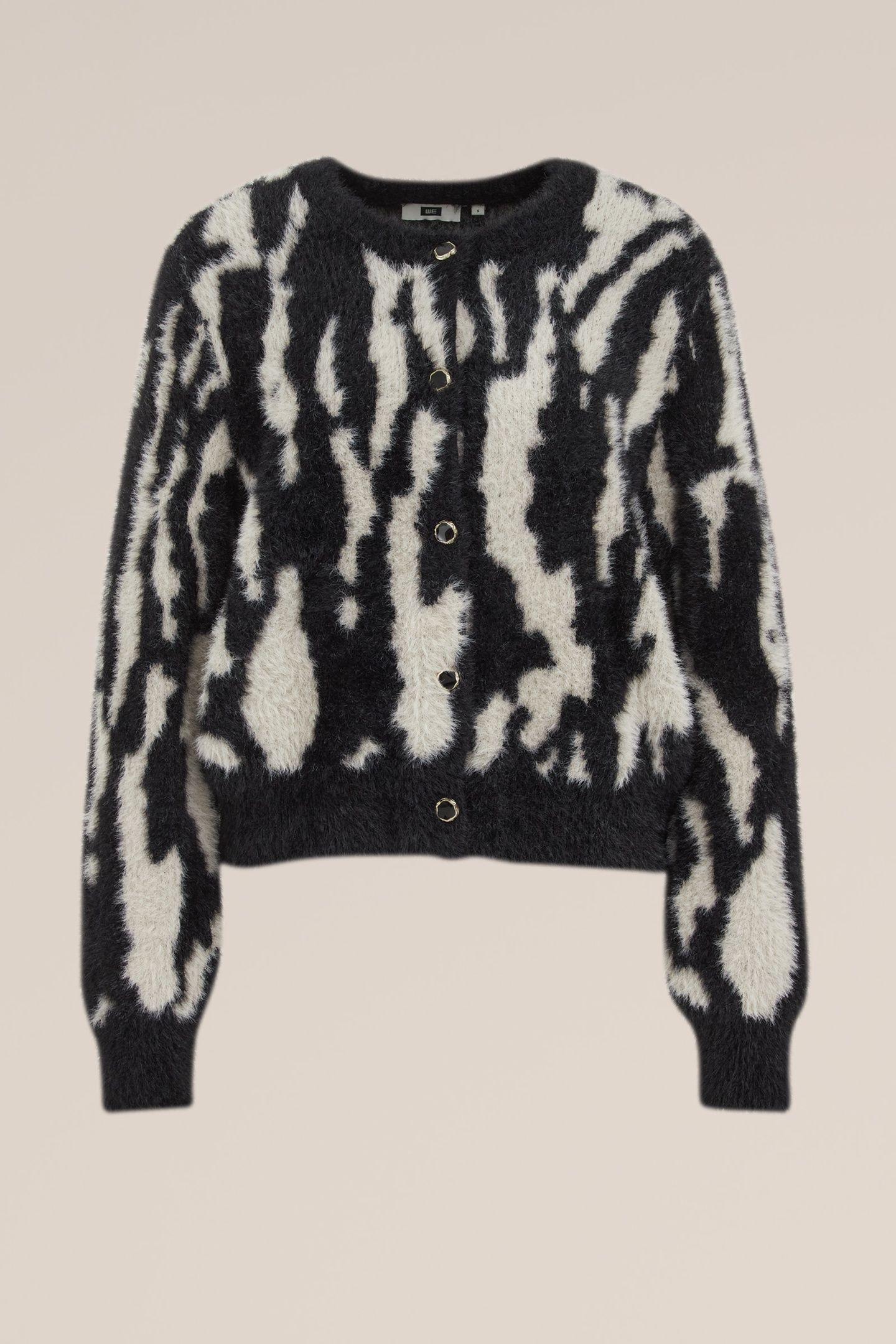 KNITTED CARDIGAN BLACK 4