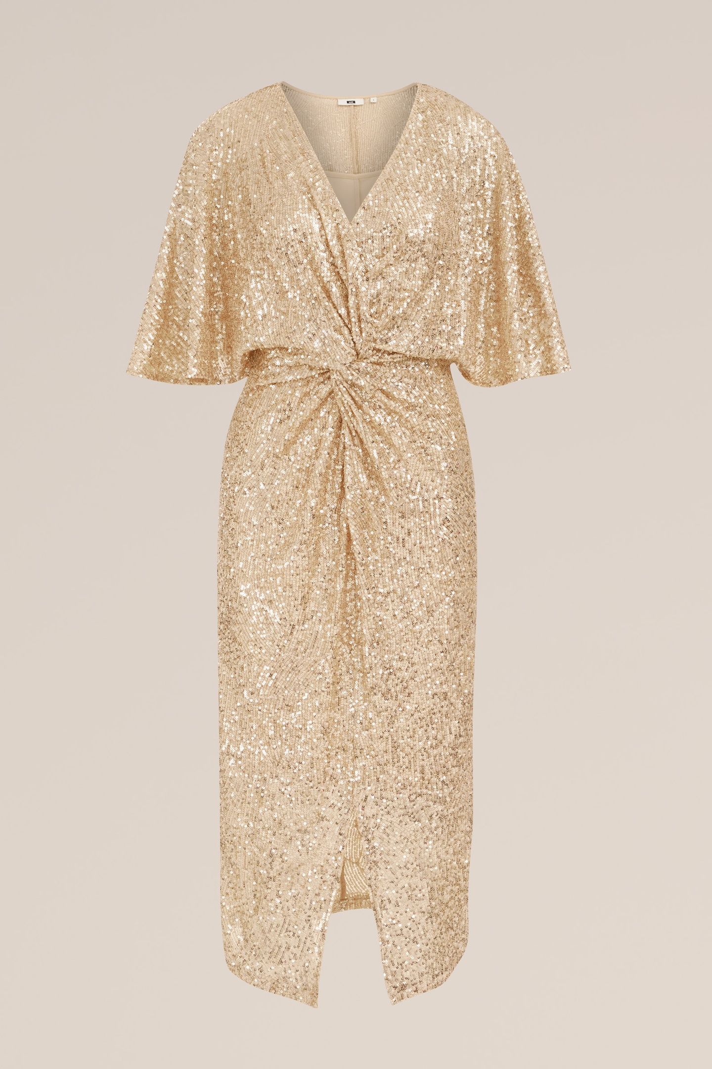DRESS MID LENGTH GOLD 4