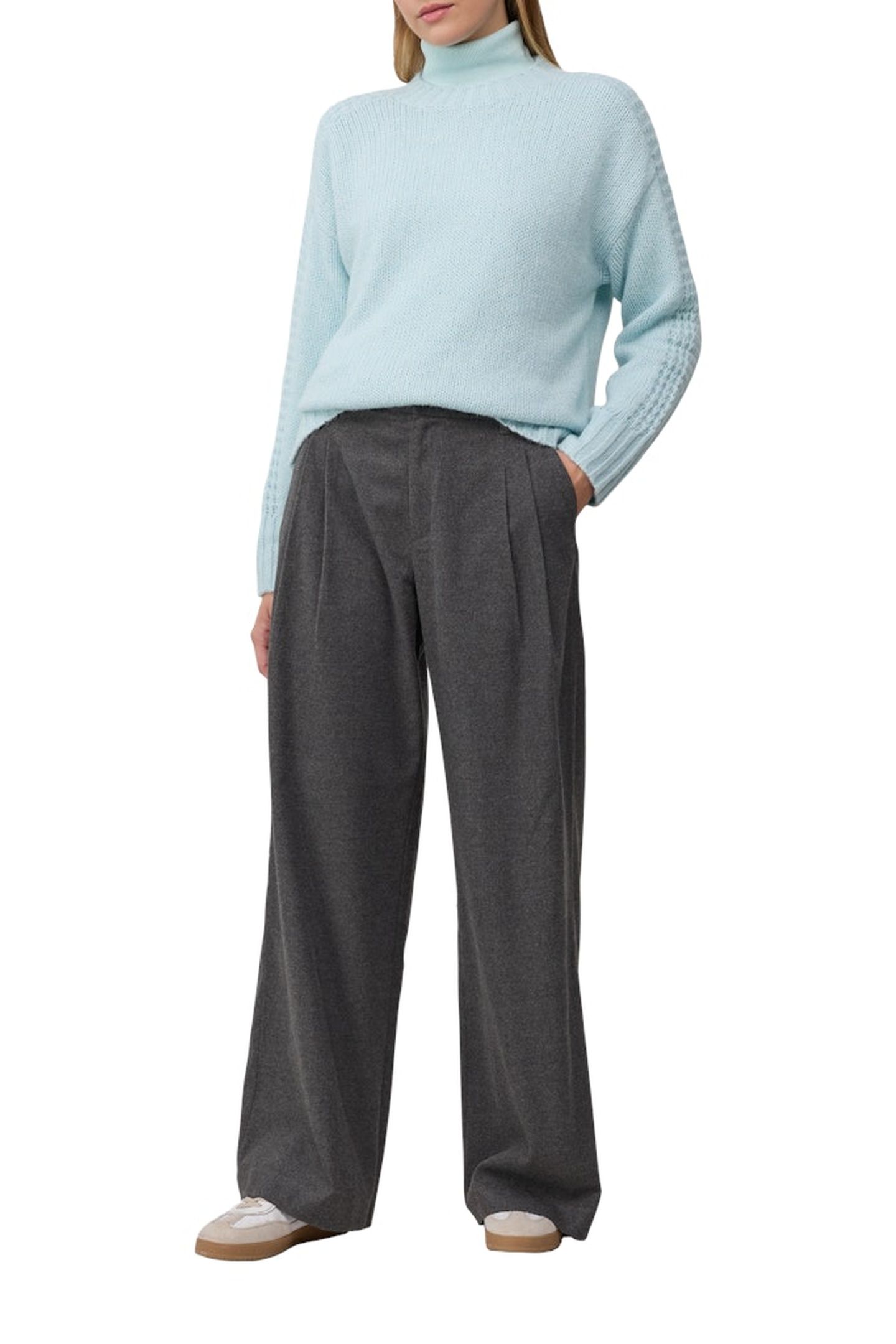 S.OLIVER HOSEN GREY/BLACK 2