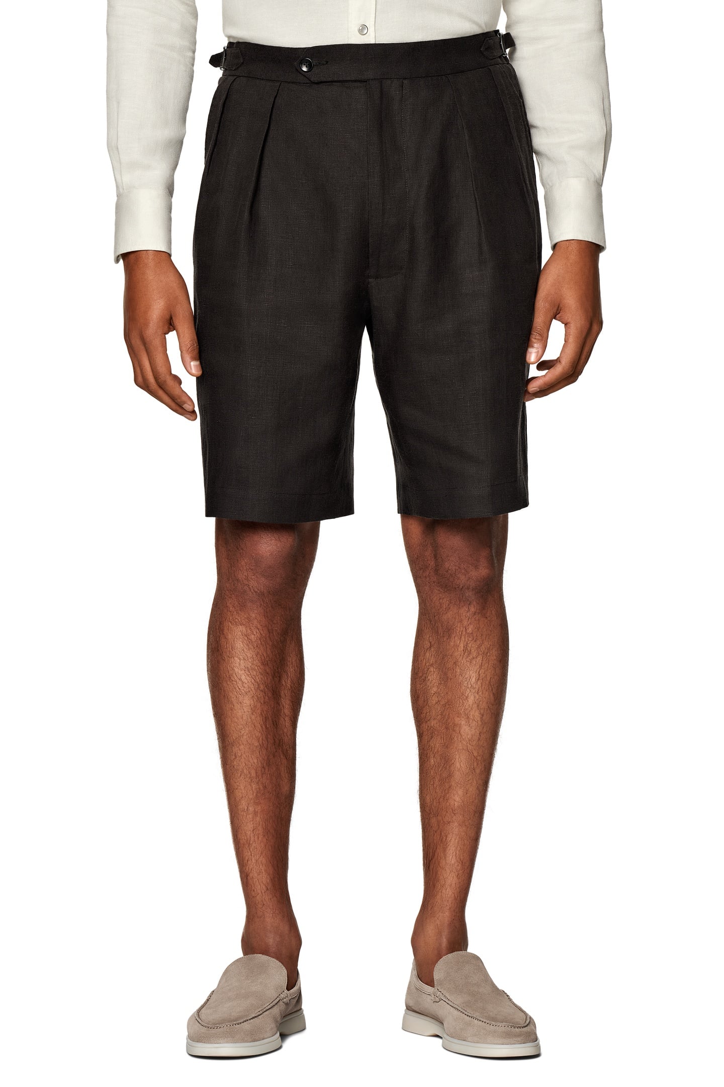 MIRA SHORTS DARK BROWN DARK BROWN 1