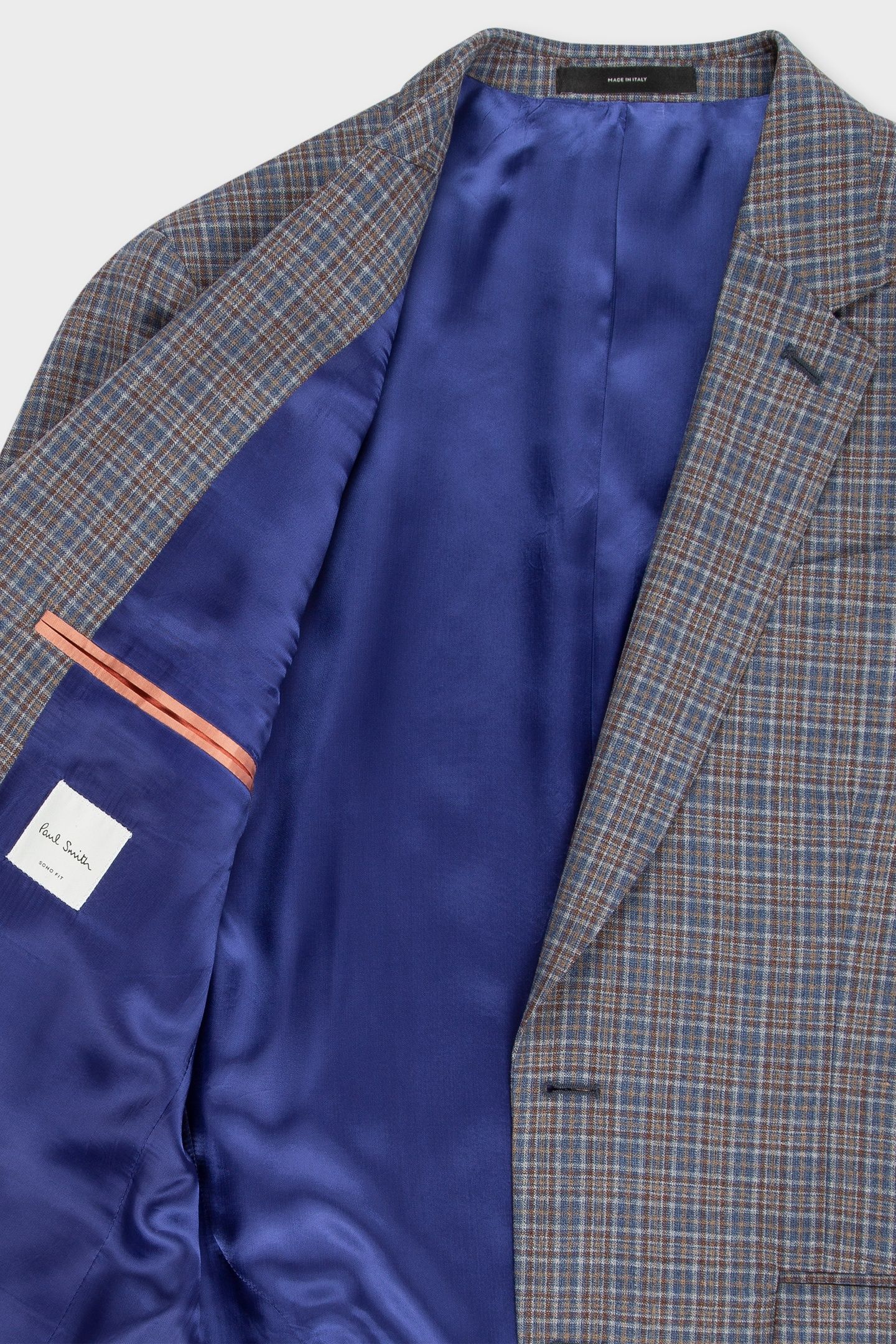 GENTS TAILORED FIT 2BTN JACKET COBALT BLUE 5