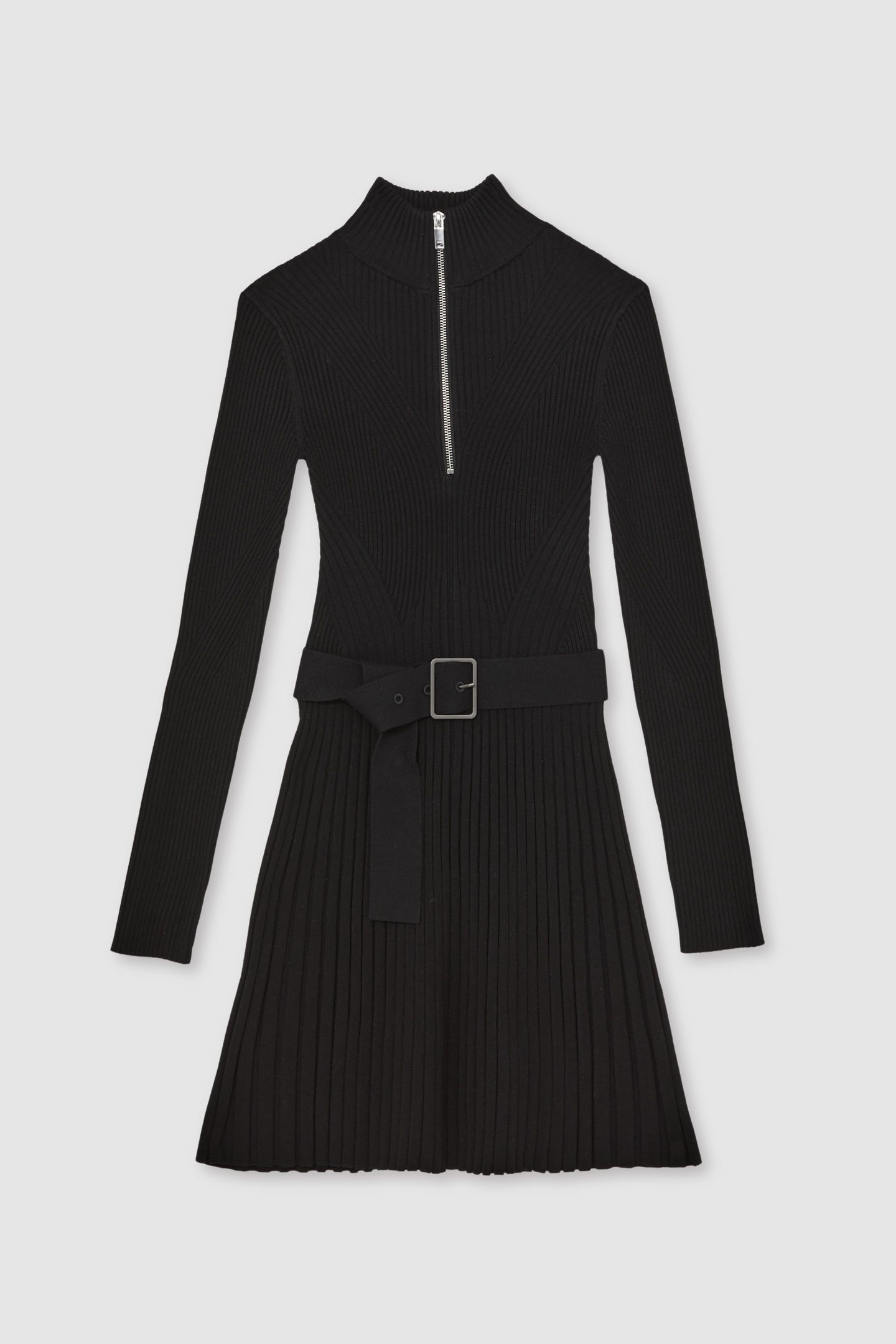 ZIP KNITTED FLIPPY BLACK 5